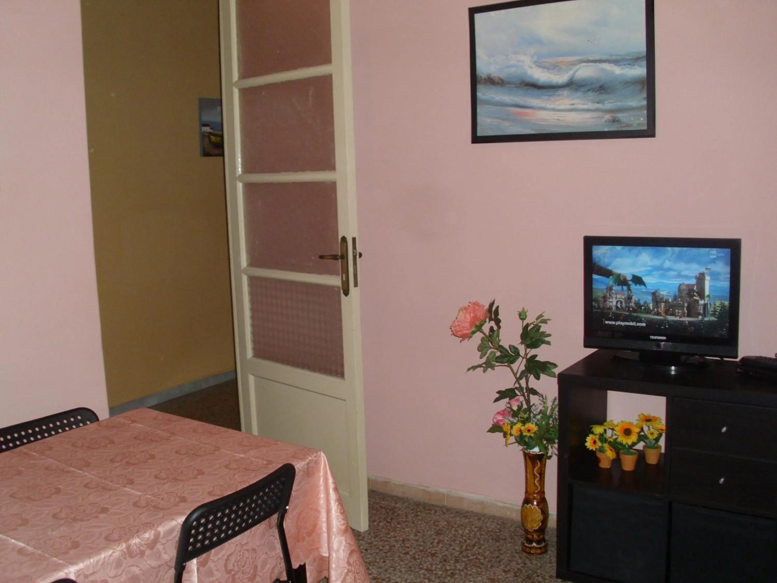 Communal lounge/ TV room in B&B Bella Stella