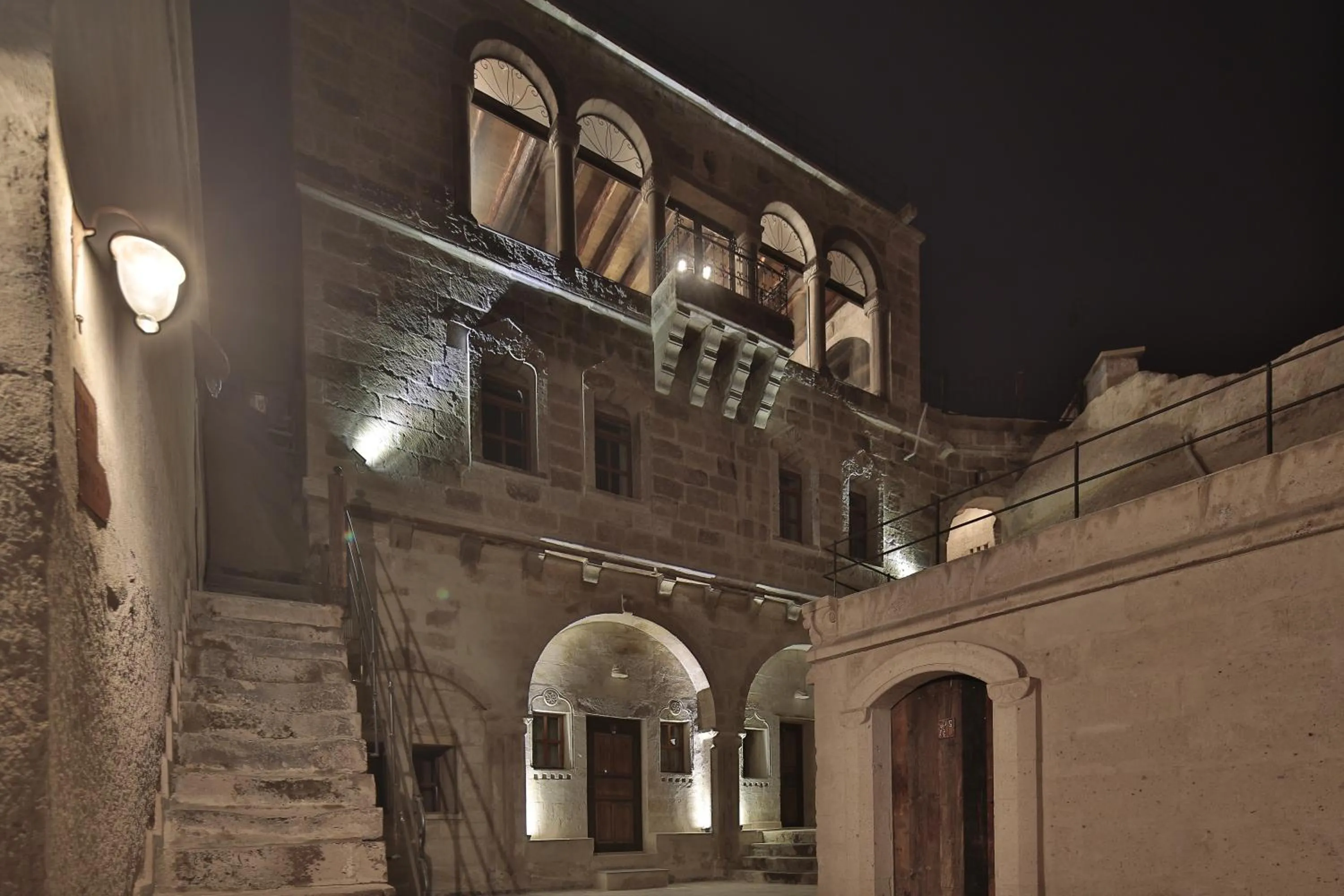 Facade/entrance in Tekkaya Cave Hotel