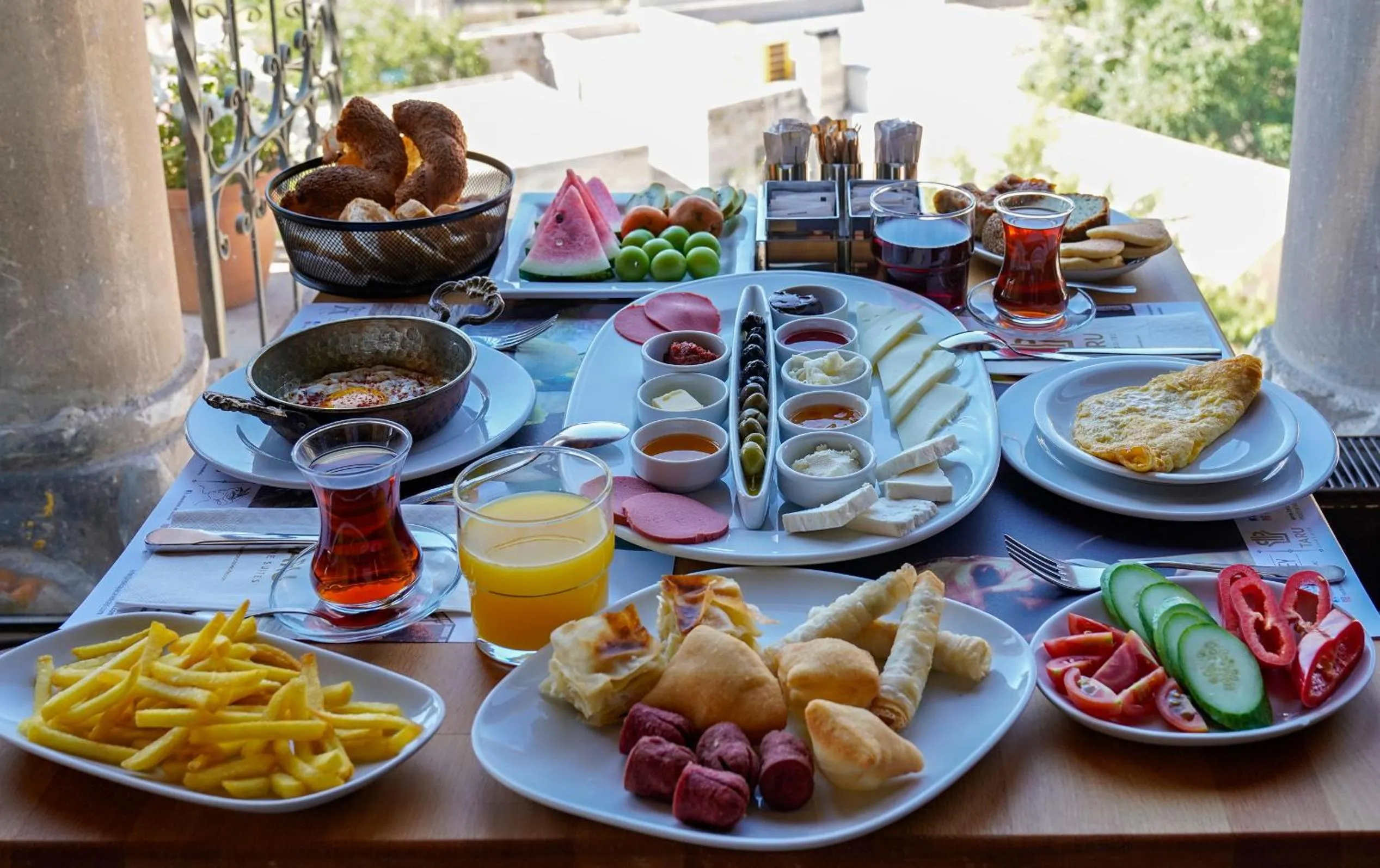 Breakfast in Tekkaya Cave Hotel