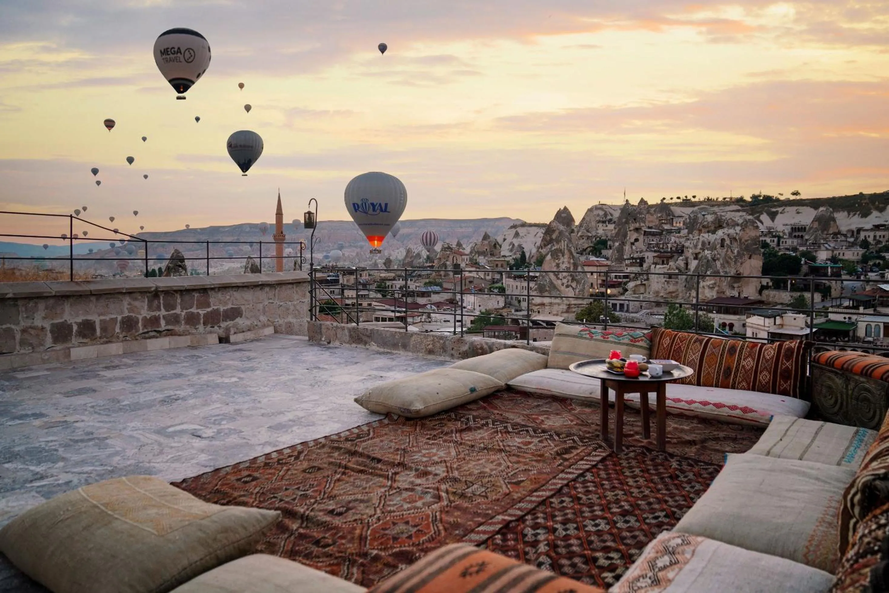 Day in Tekkaya Cave Hotel