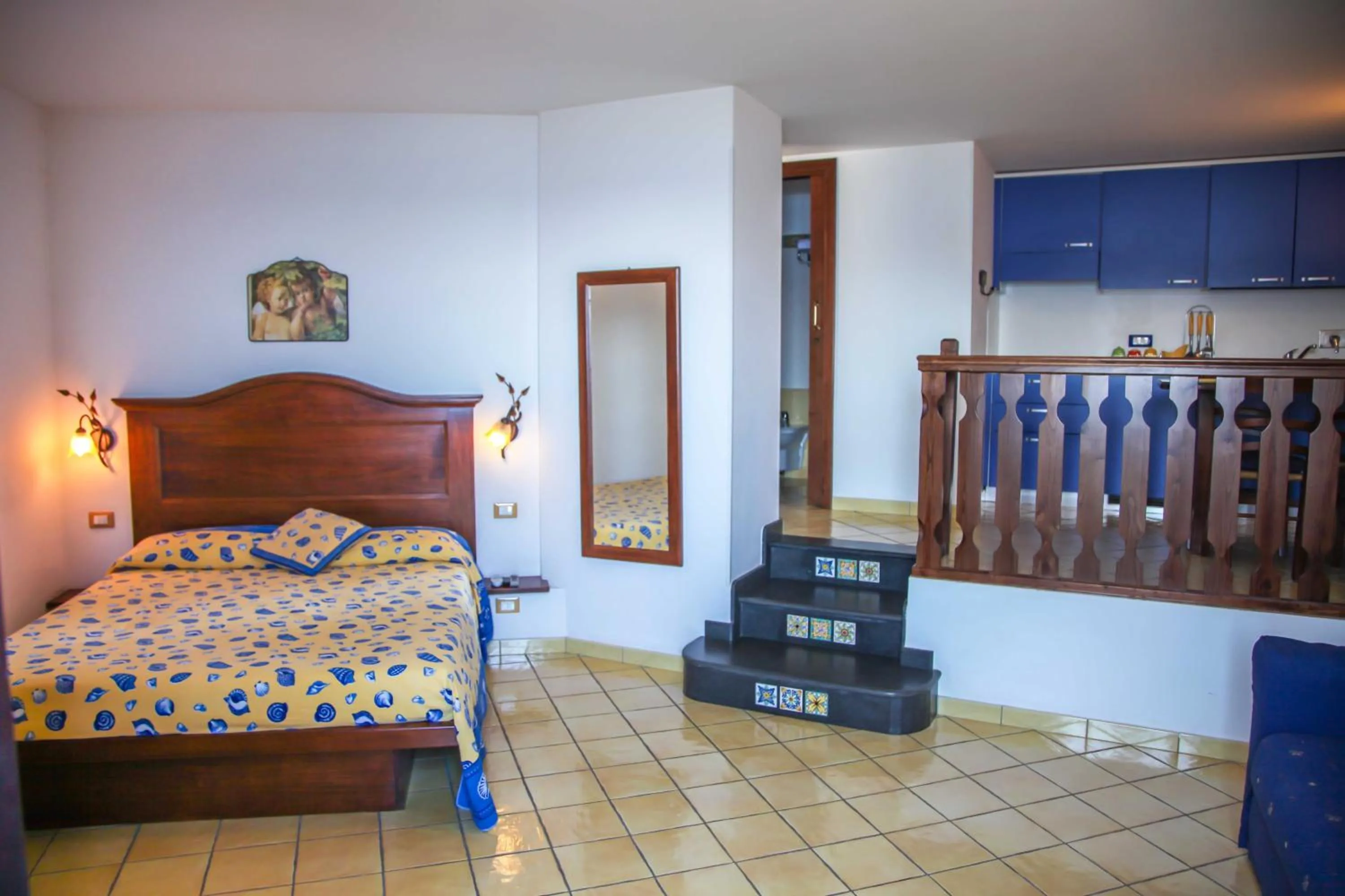 Photo of the whole room, Bed in B&B Alta Marea Lipari