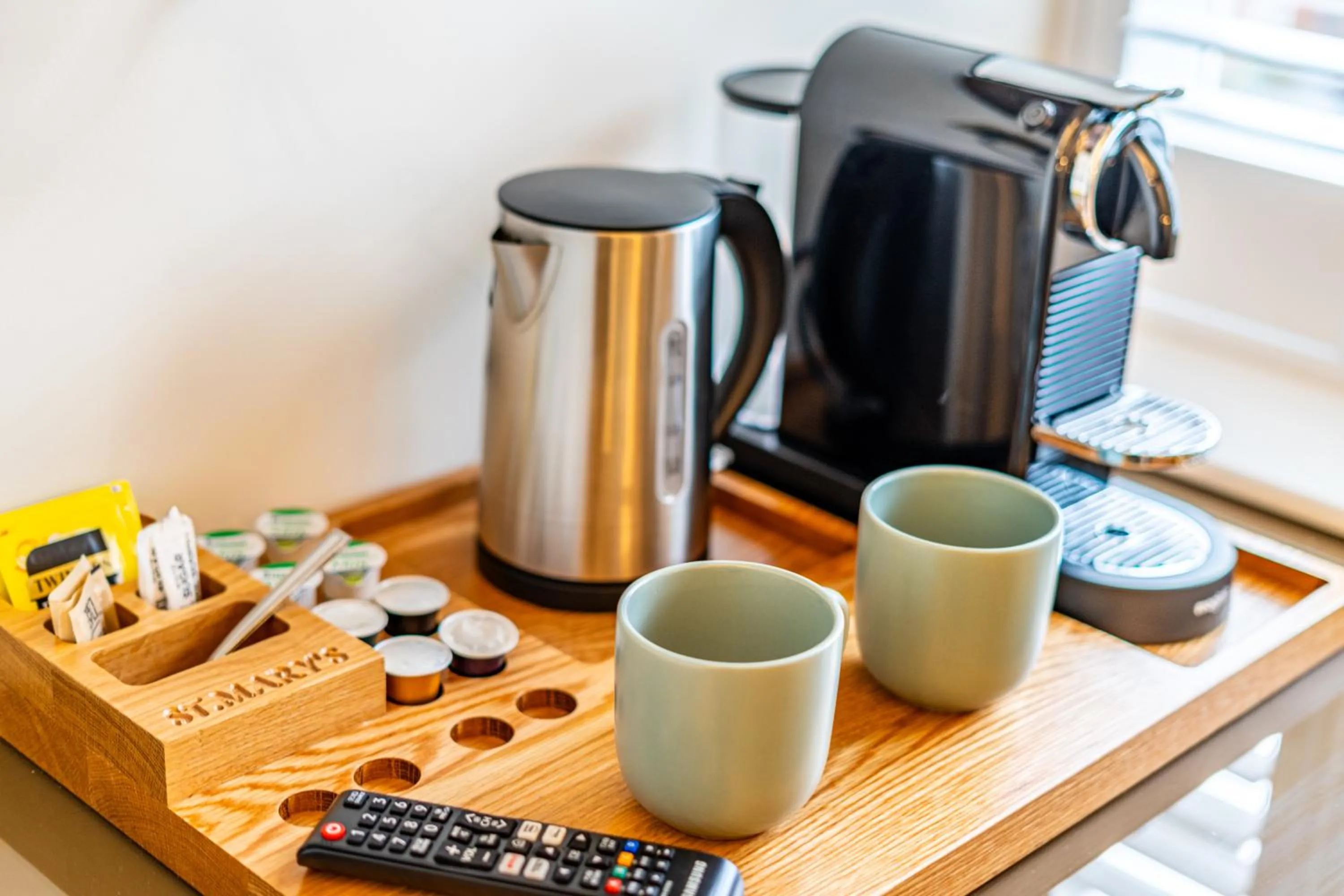 Coffee/tea facilities in St Marys Quarters