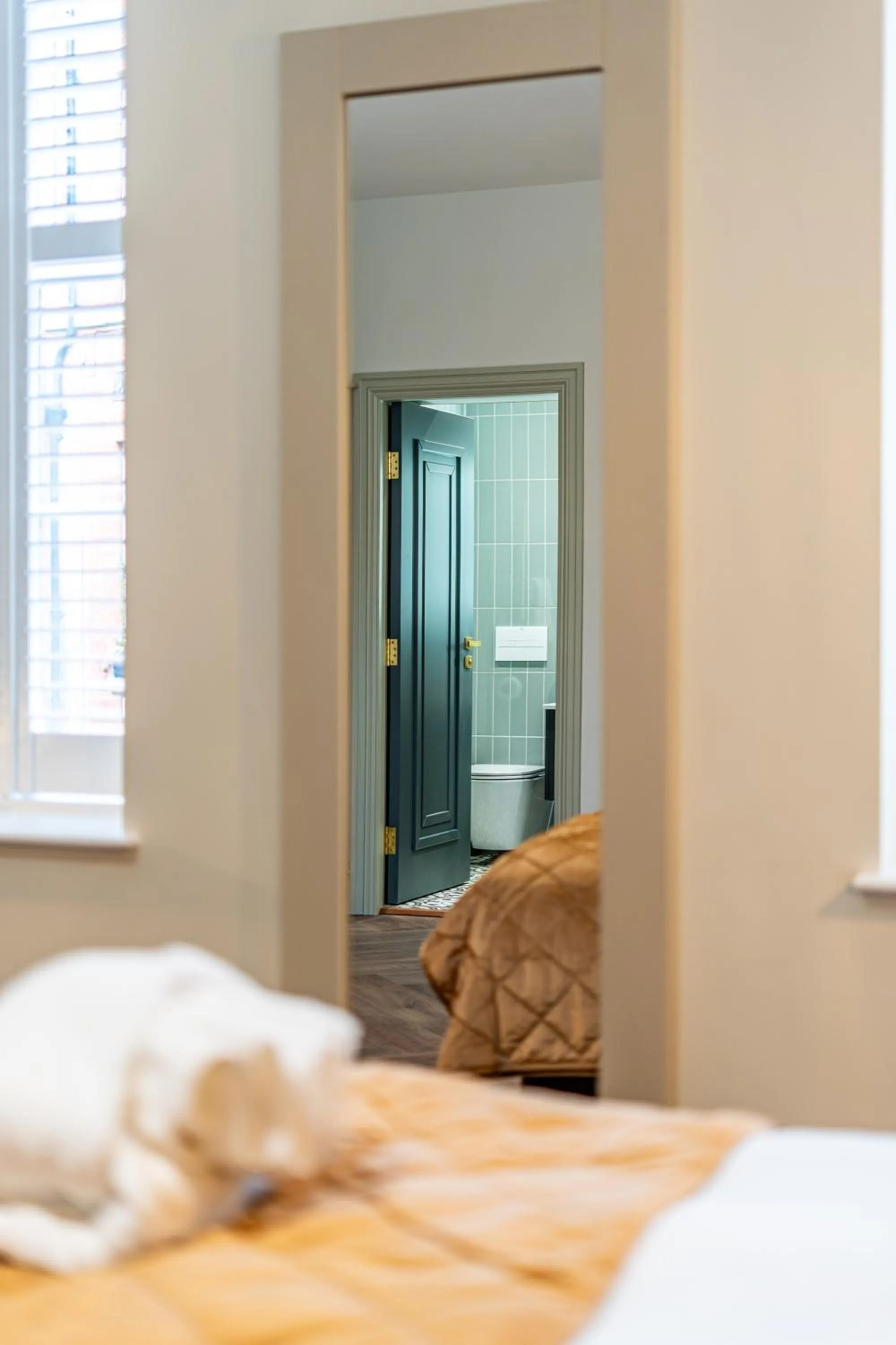 Decorative detail, Bed in St Marys Quarters
