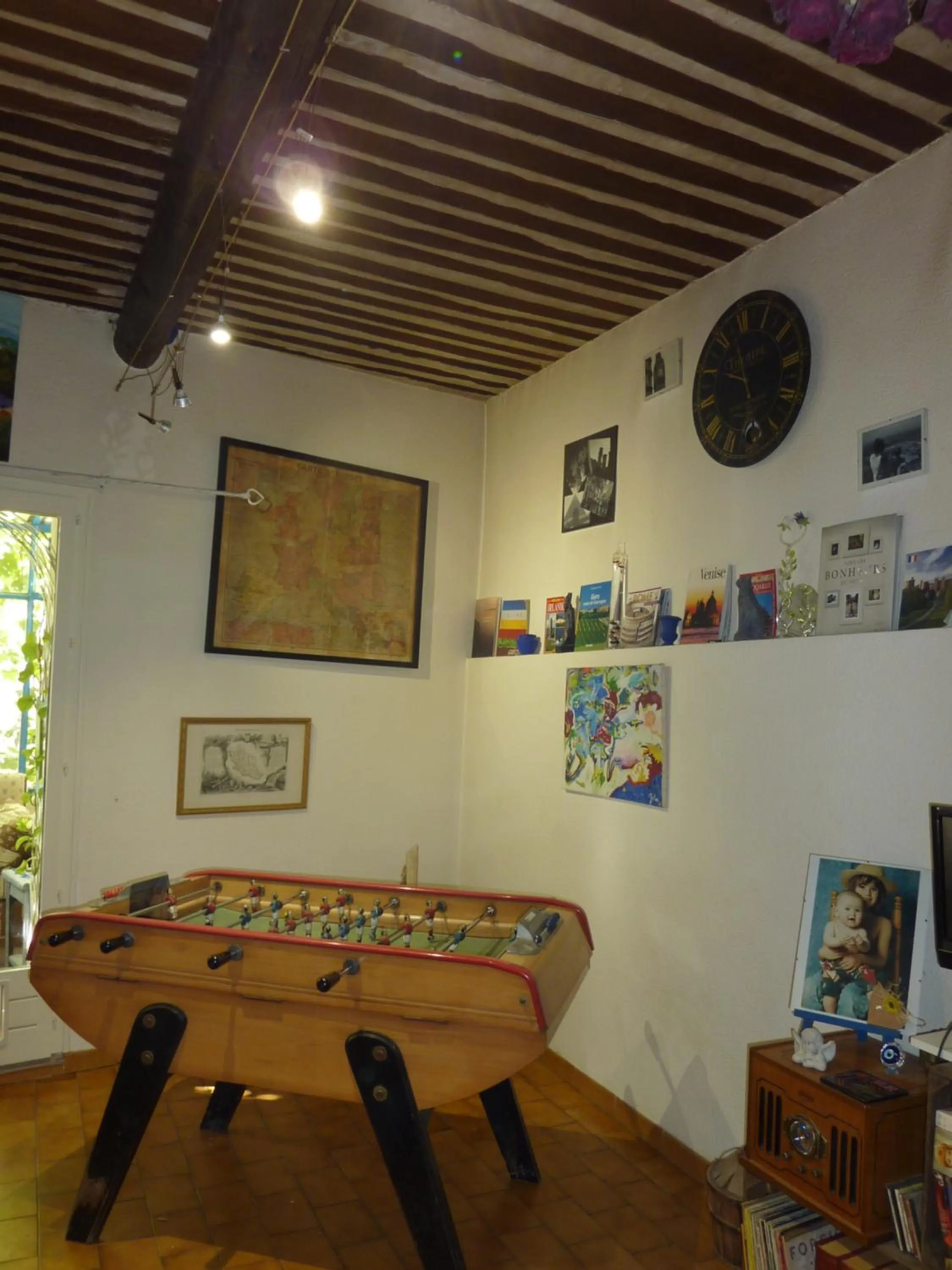 Entertainment in Gite Fa Mille maison bleu