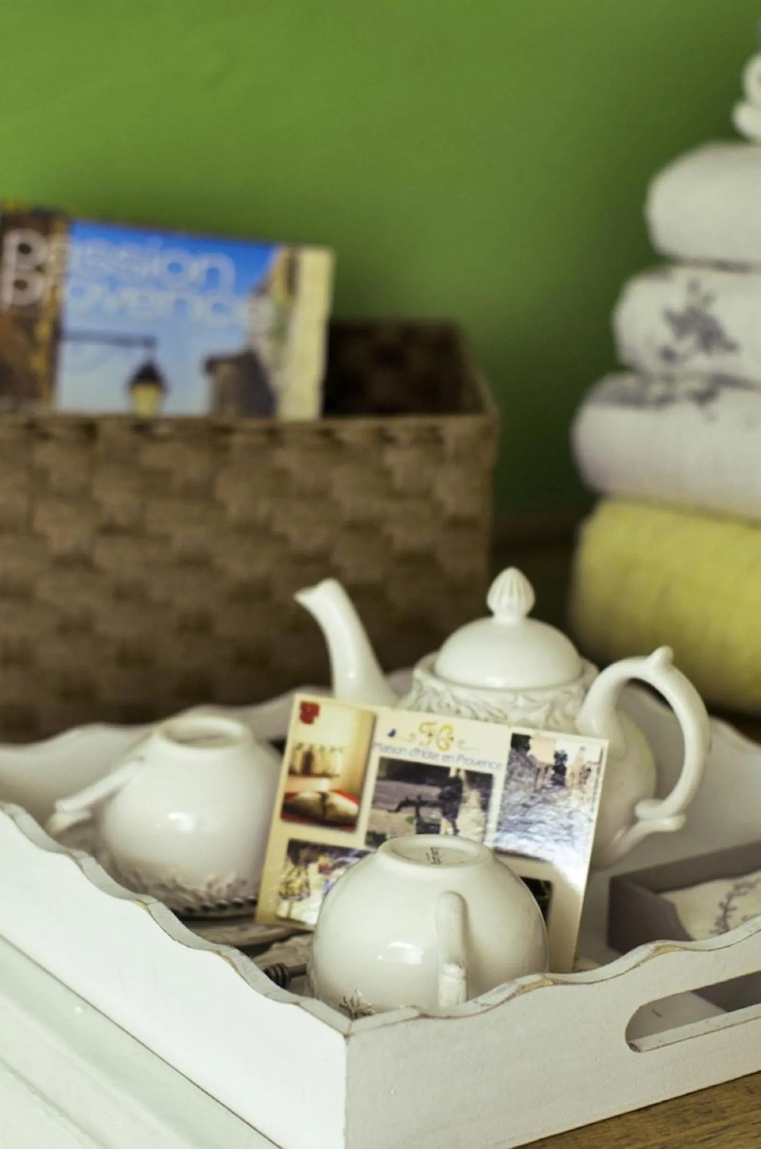 Coffee/tea facilities in Gite Fa Mille maison bleu