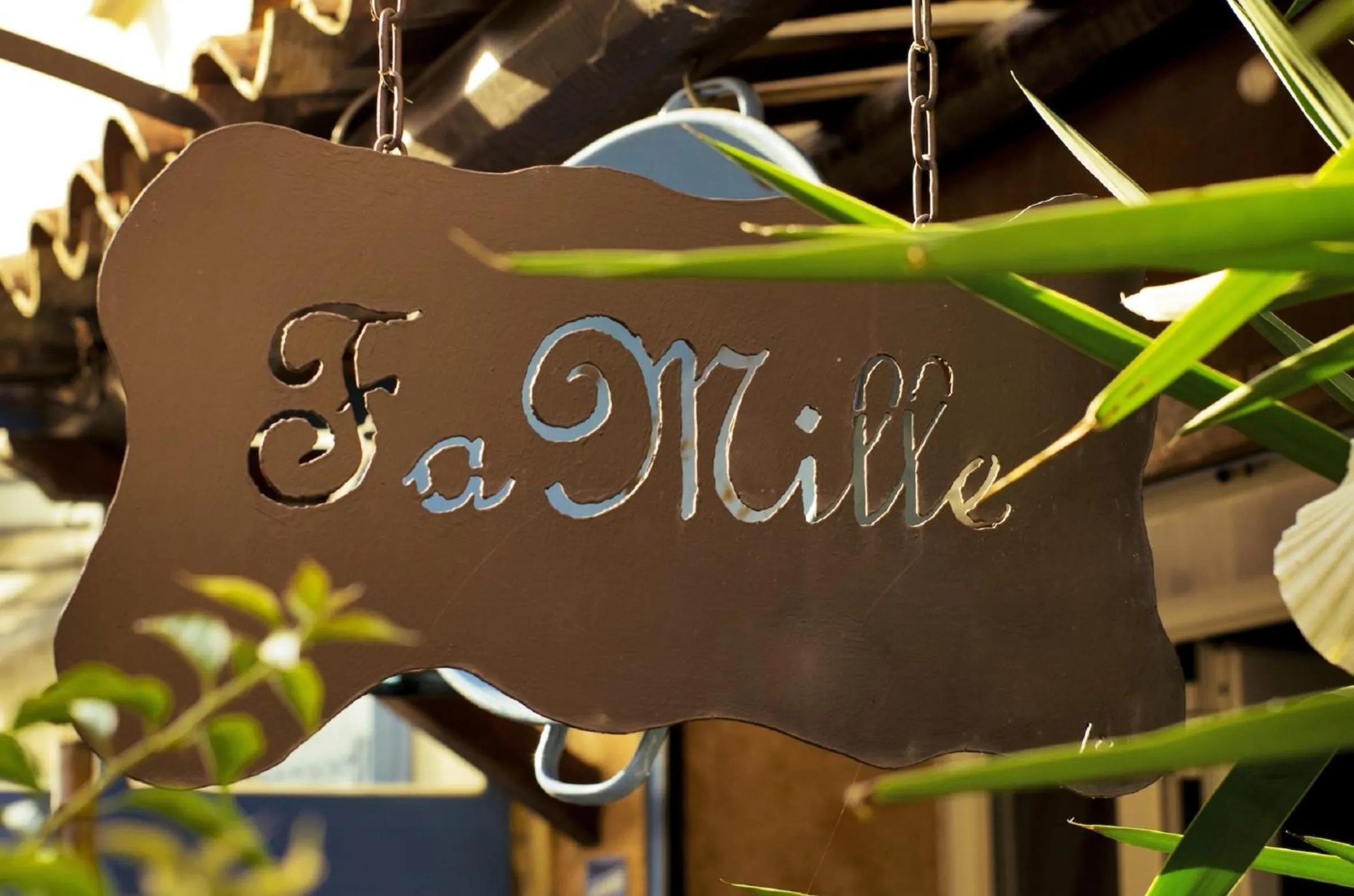 Property logo or sign in Gite Fa Mille maison bleu