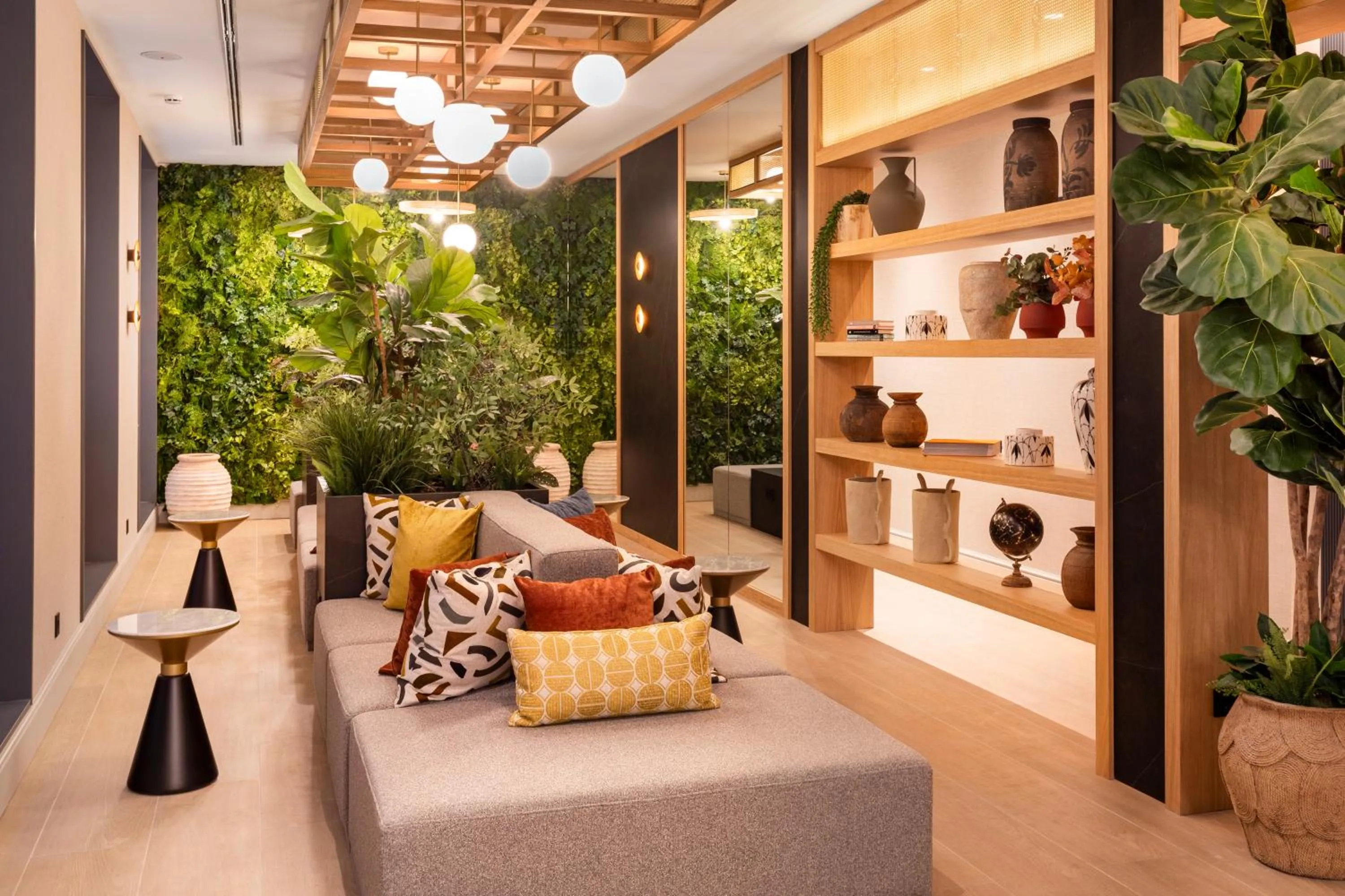 Lobby or reception in Catalonia Puerta del Mar