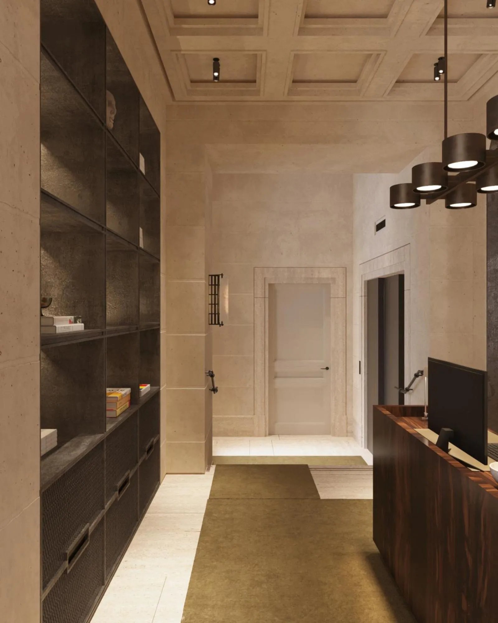 Lobby or reception in Mondovi Luxury Suites