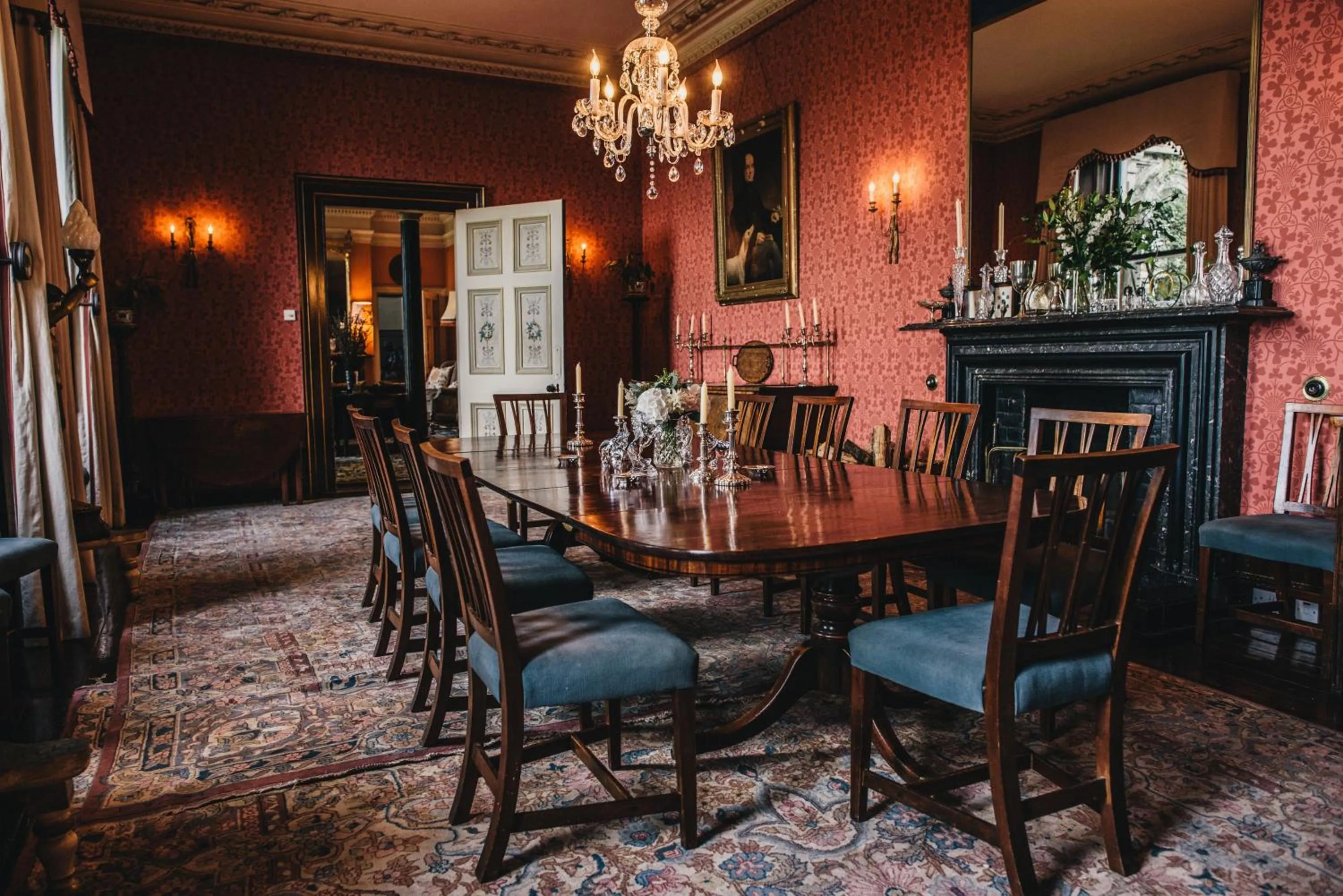 Dining area in Ballyvolane House