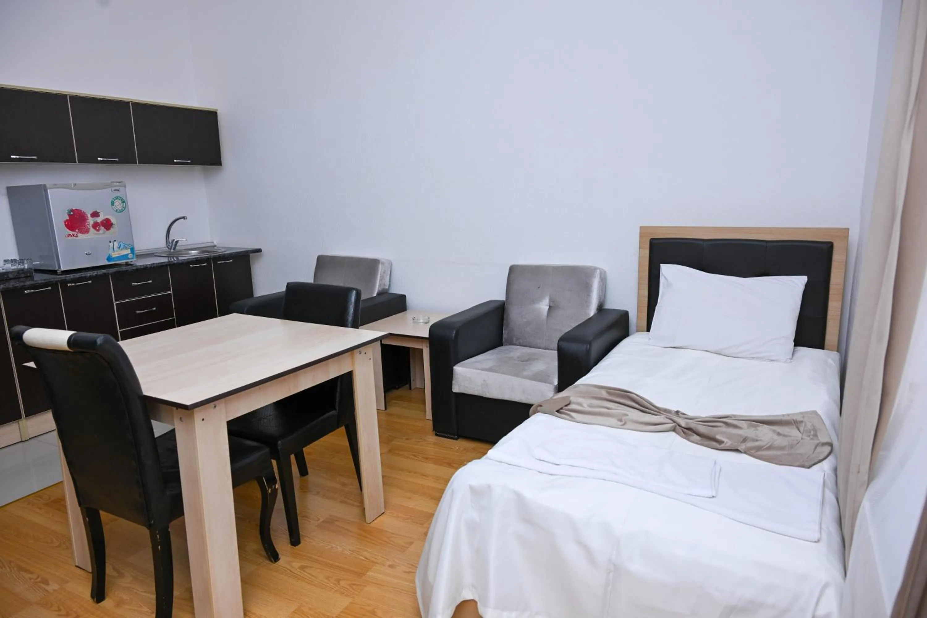 Bed in Arena Hotel Qakh