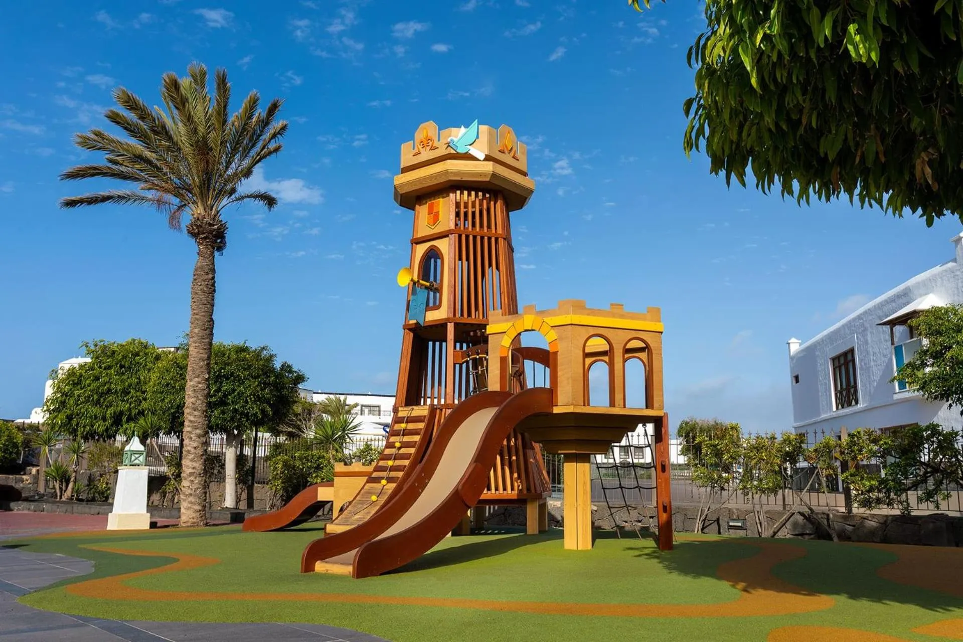 Children play ground in Gran Castillo Tagoro Family & Fun Playa Blanca