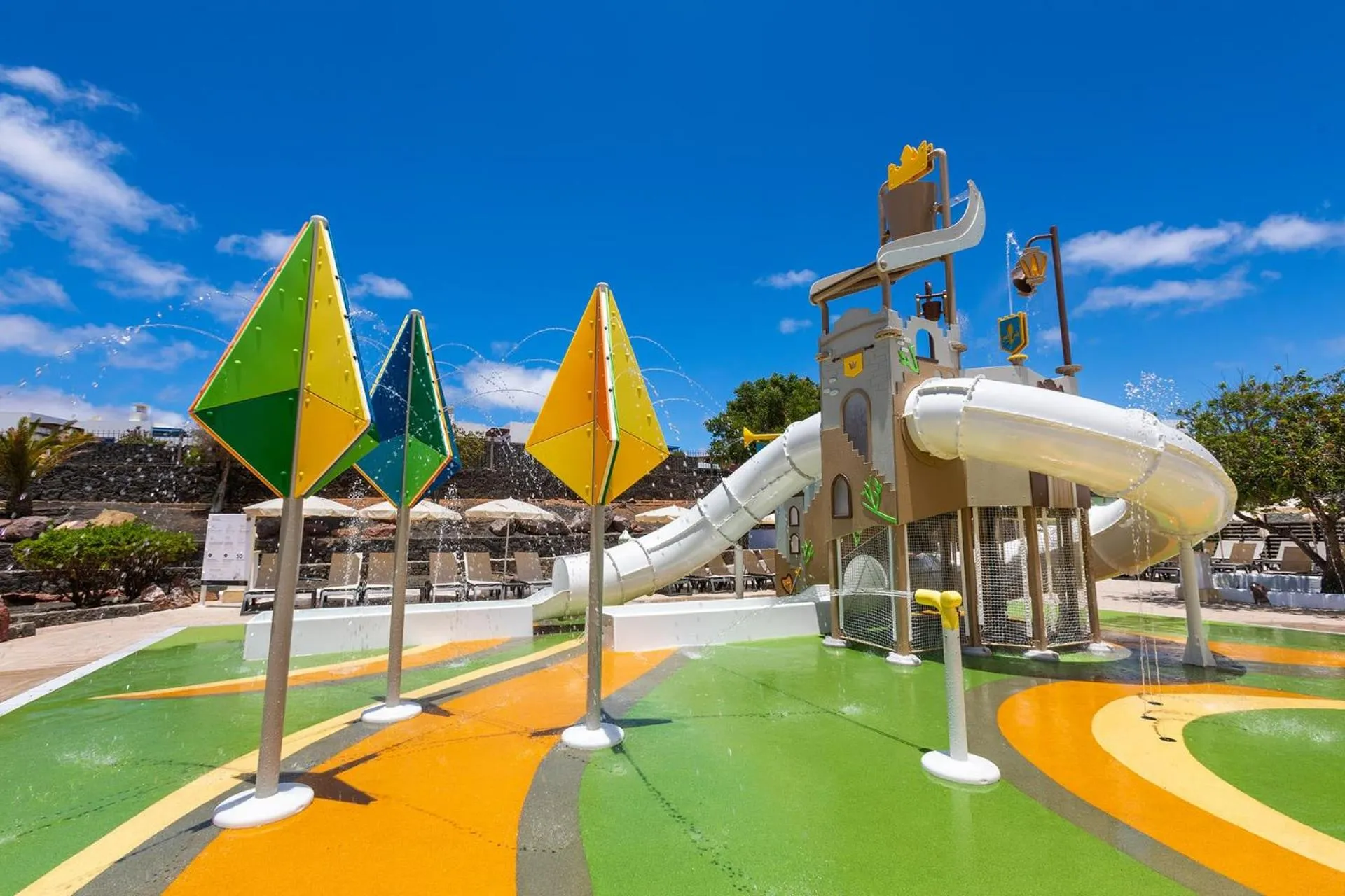 Aqua park in Gran Castillo Tagoro Family & Fun Playa Blanca