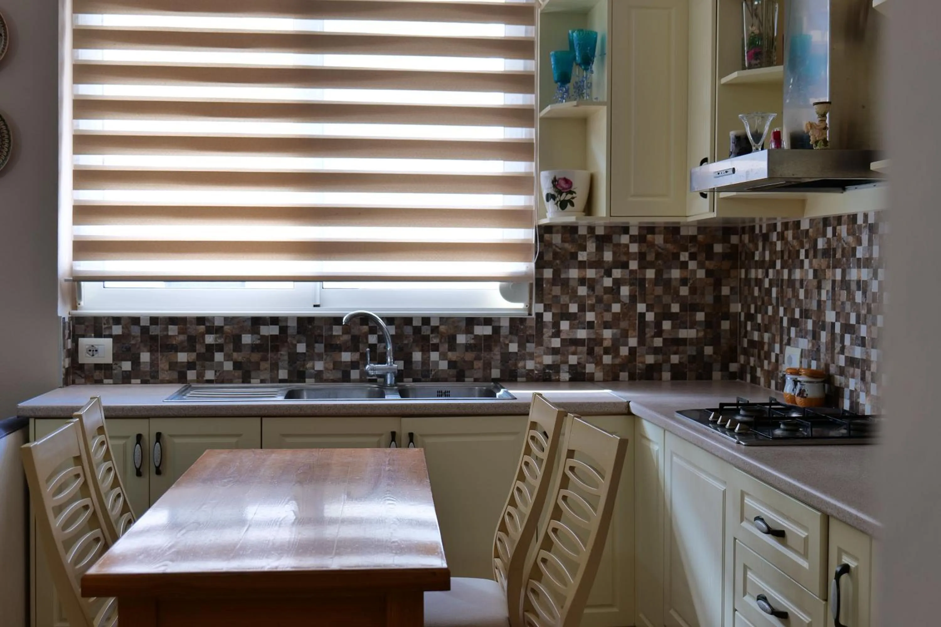 Kitchen or kitchenette in Hotel Jali