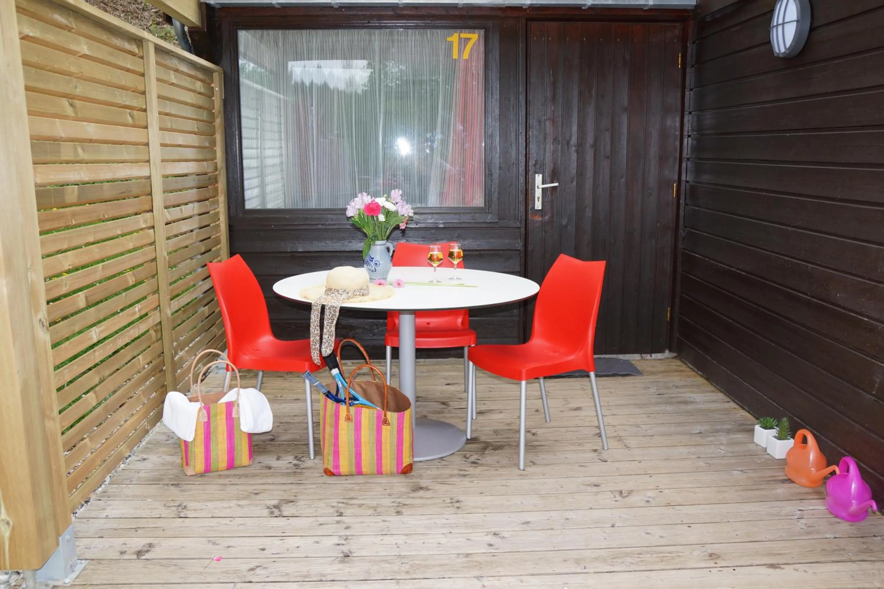 Patio in VVF Les Vosges Bitche