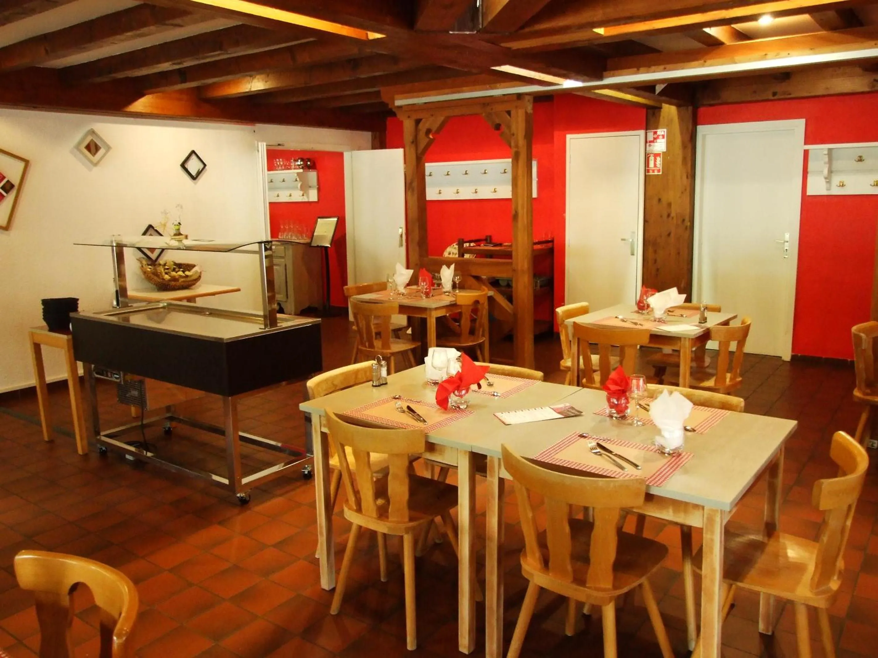 Dining area in VVF Les Vosges Bitche