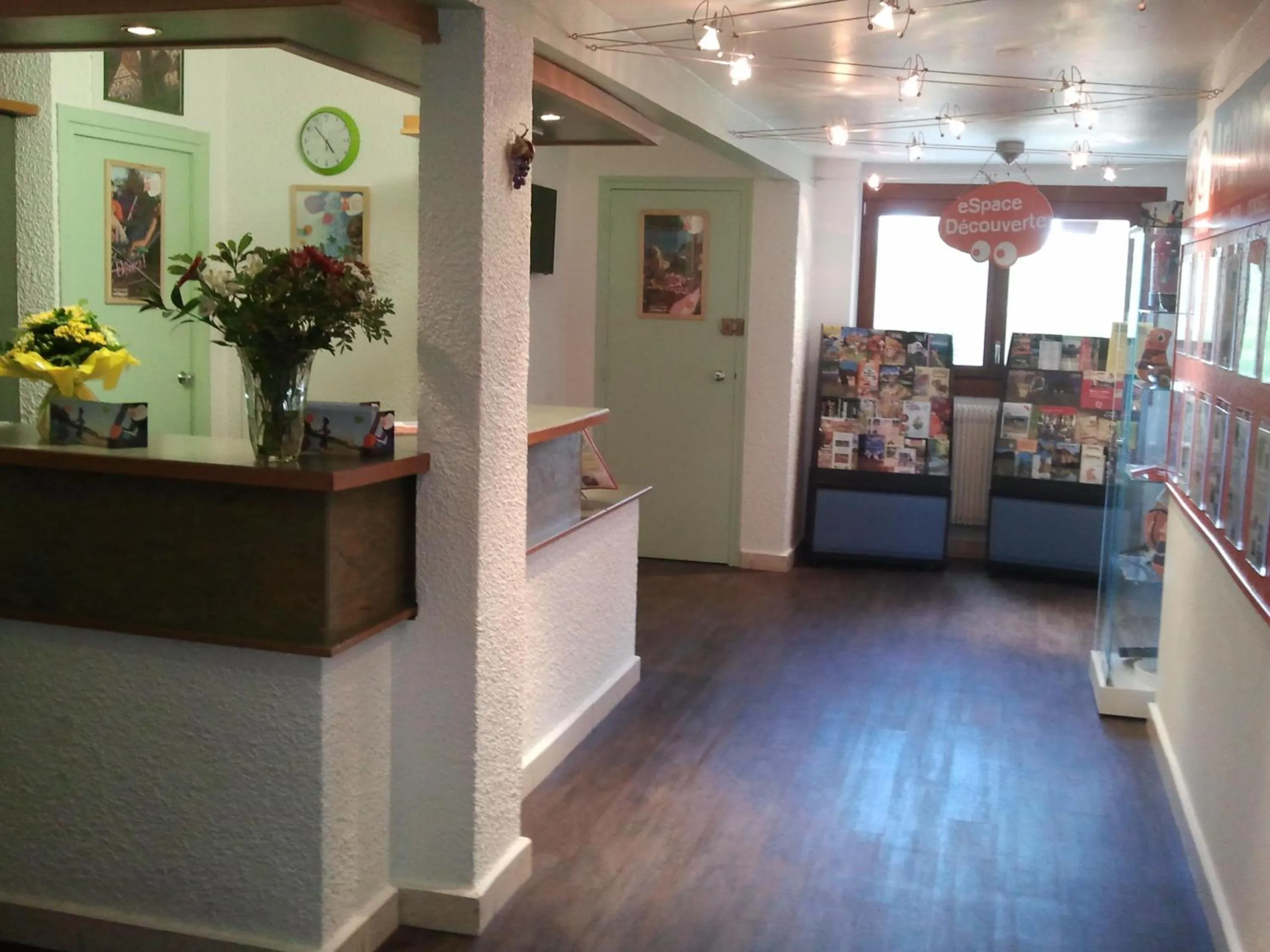 Lobby or reception in VVF Les Fontaines des Vosges