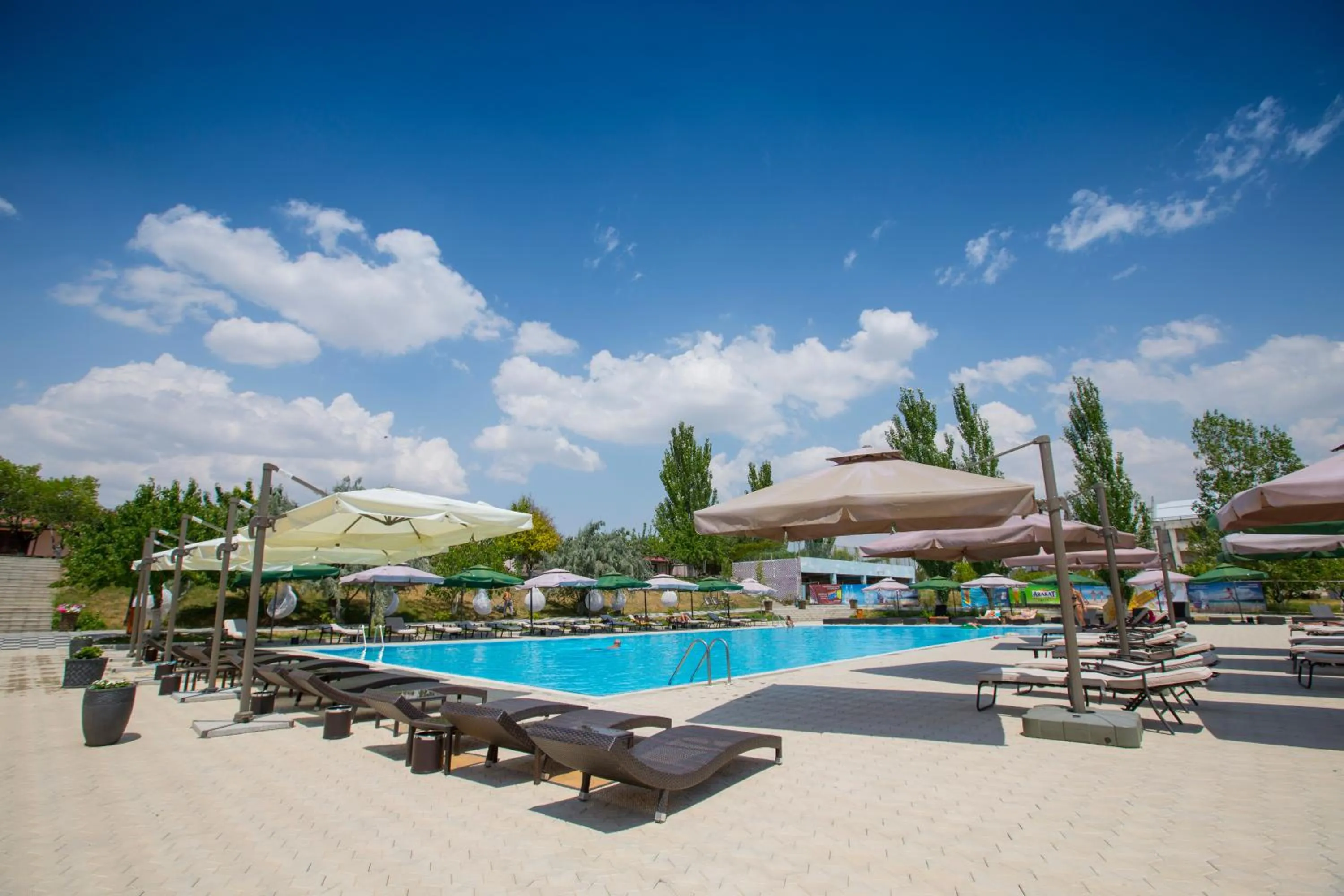 Swimming pool in Cross Apartments and Tours