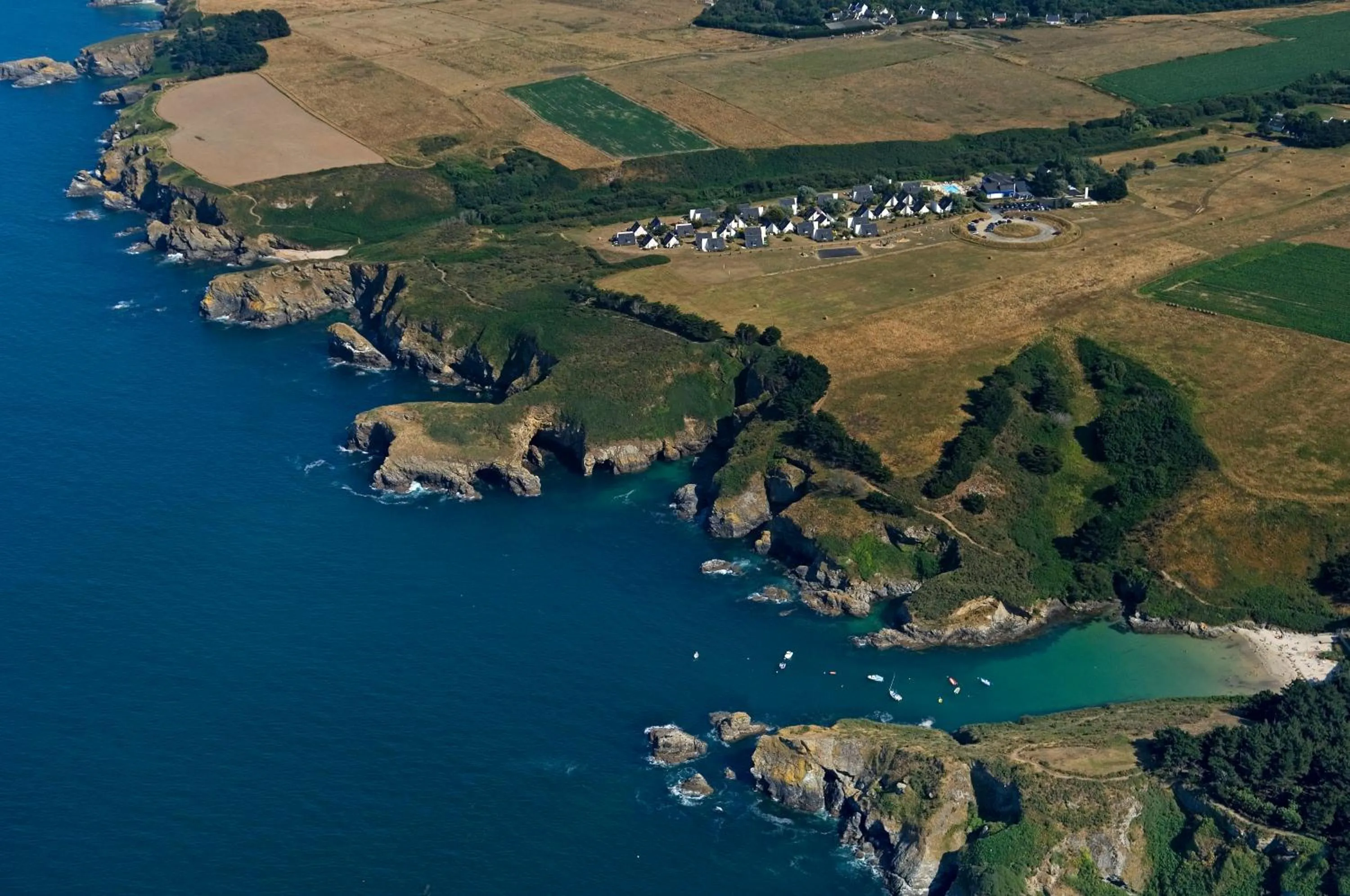 Bird's eye view in VVF Belle-Île-en-Mer