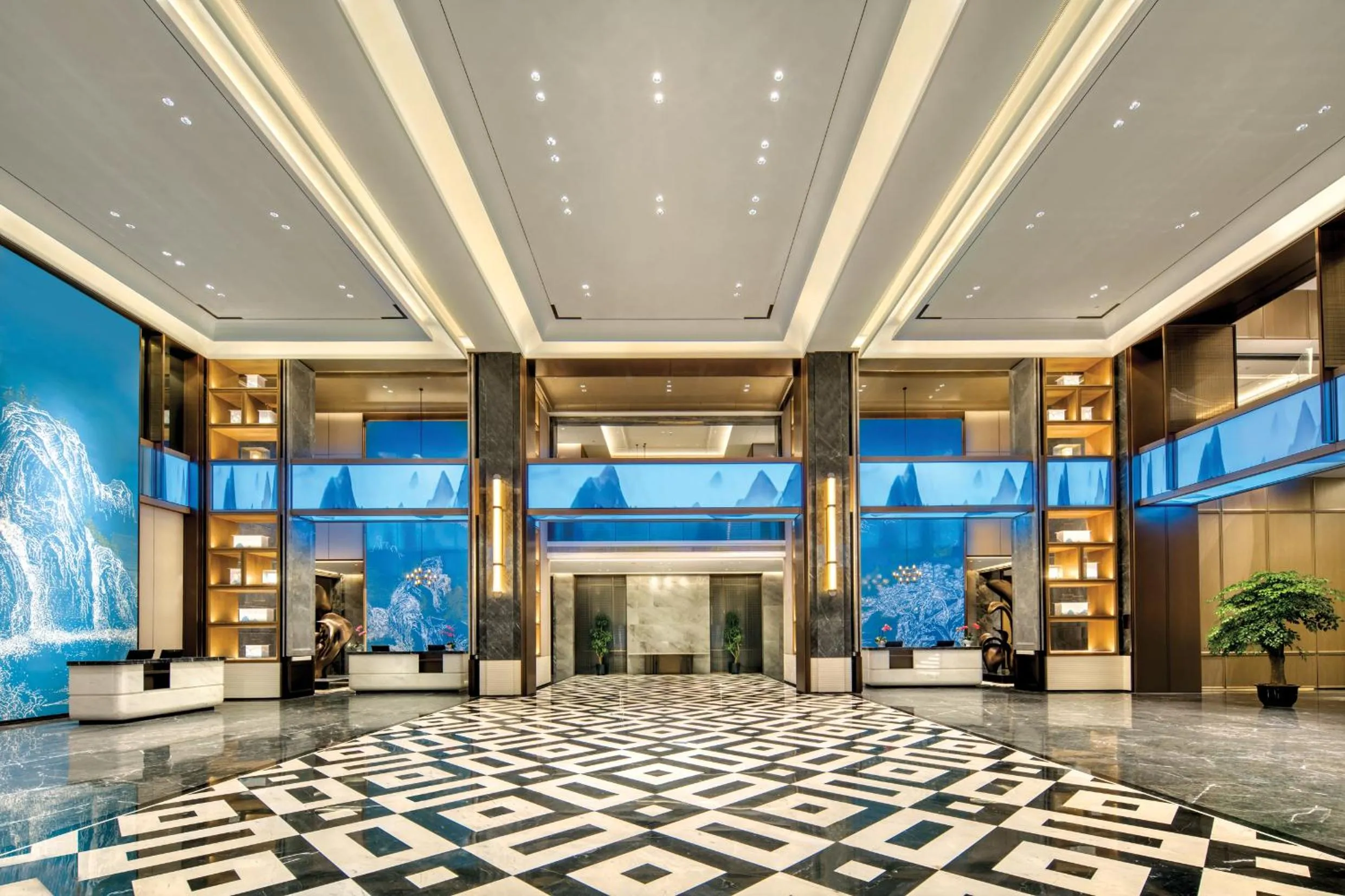 Lobby or reception in Holiday Inn Express Rugao City Center, an IHG Hotel