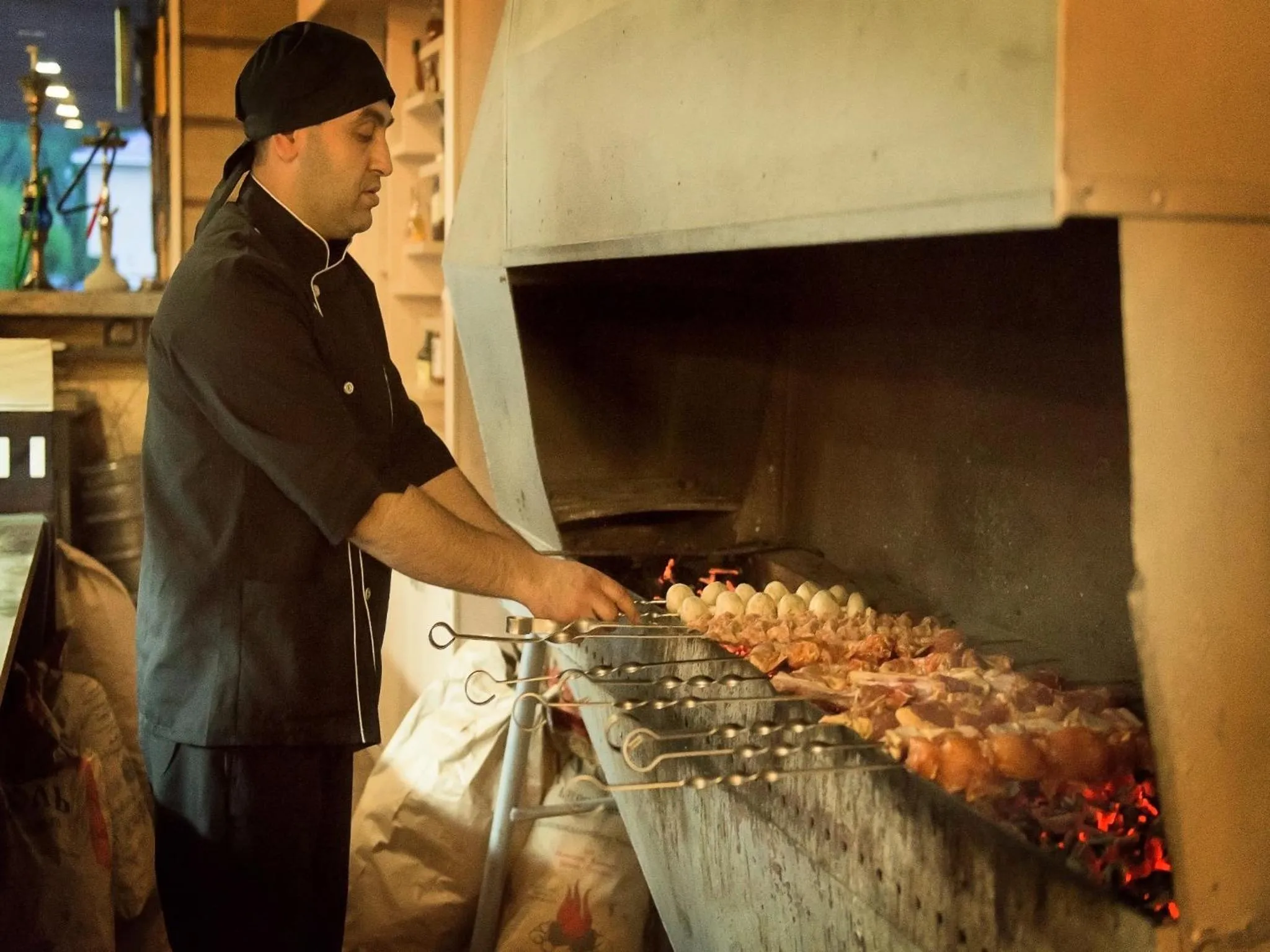 BBQ facilities in Almaty Grand Erbil Hotel