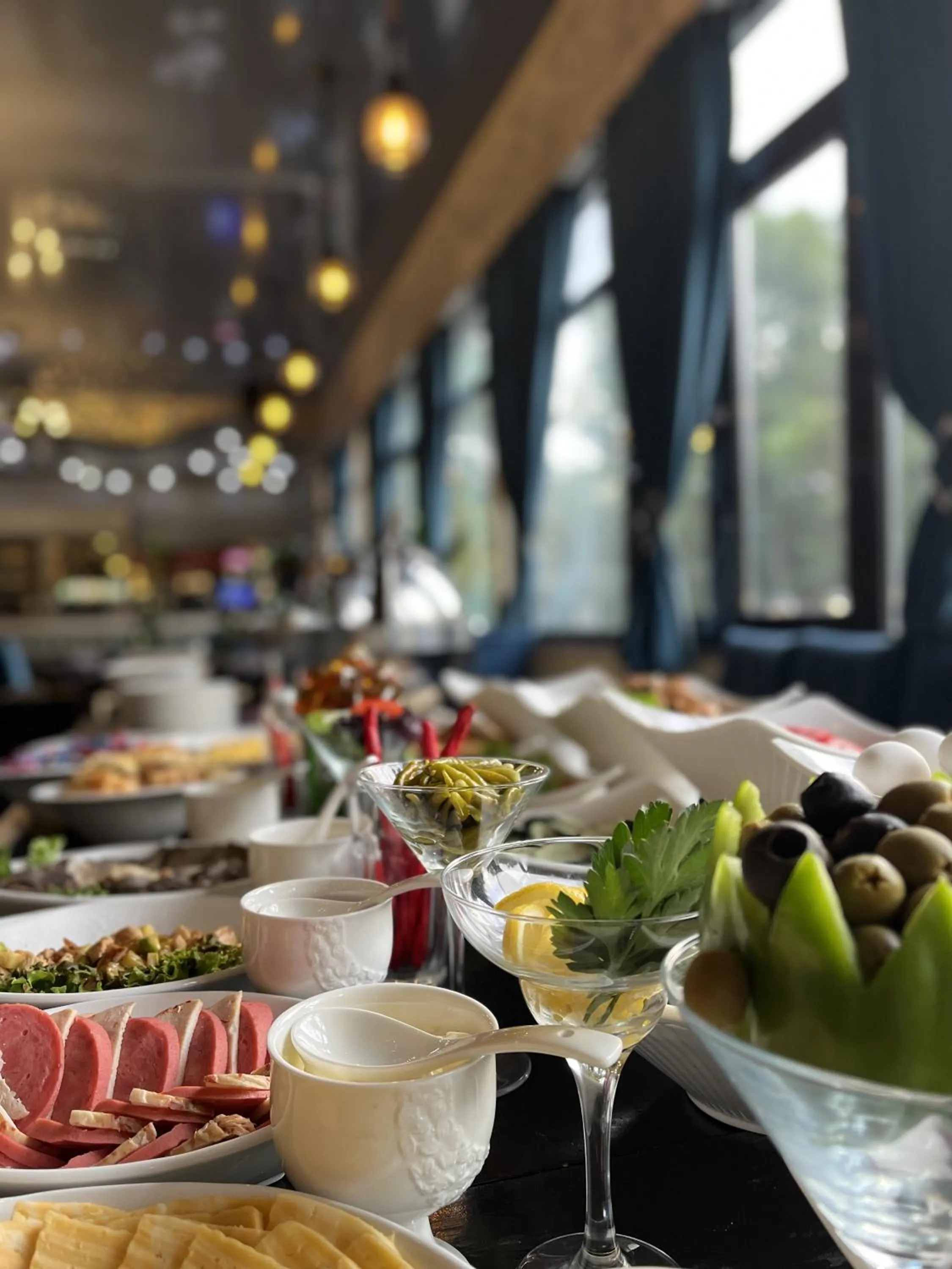 Breakfast in Almaty Grand Erbil Hotel