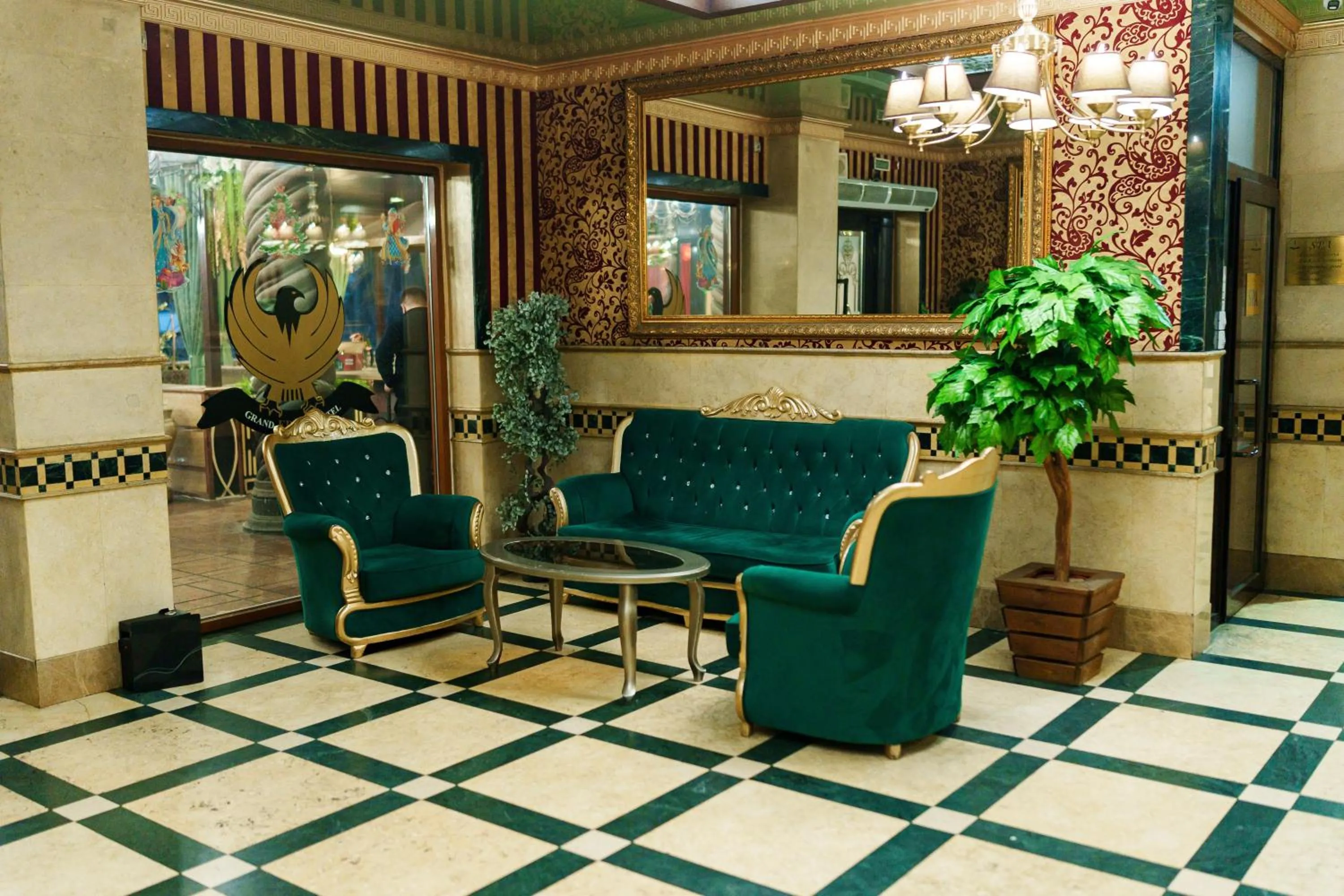 Seating area in Almaty Grand Erbil Hotel