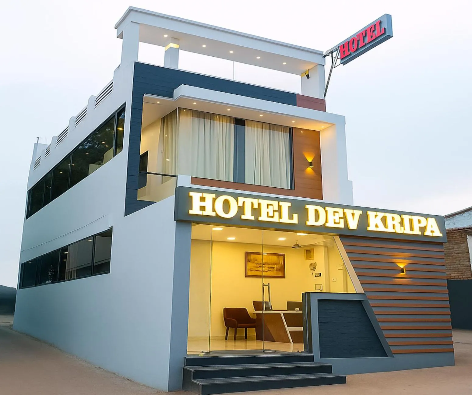 Property building in Hotel Dev Kripa
