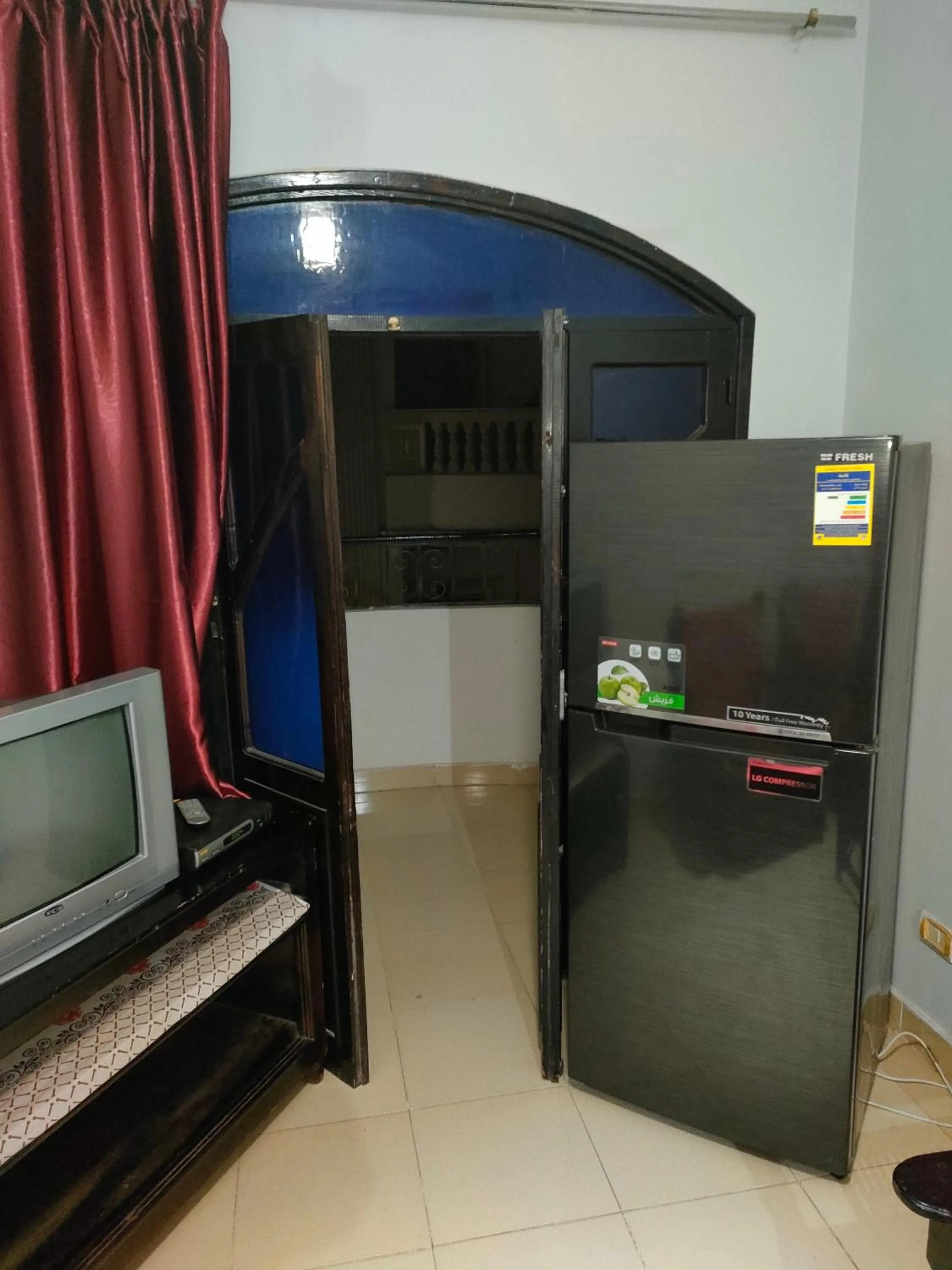 Kitchen or kitchenette in Al Dahar apartments Hurghada