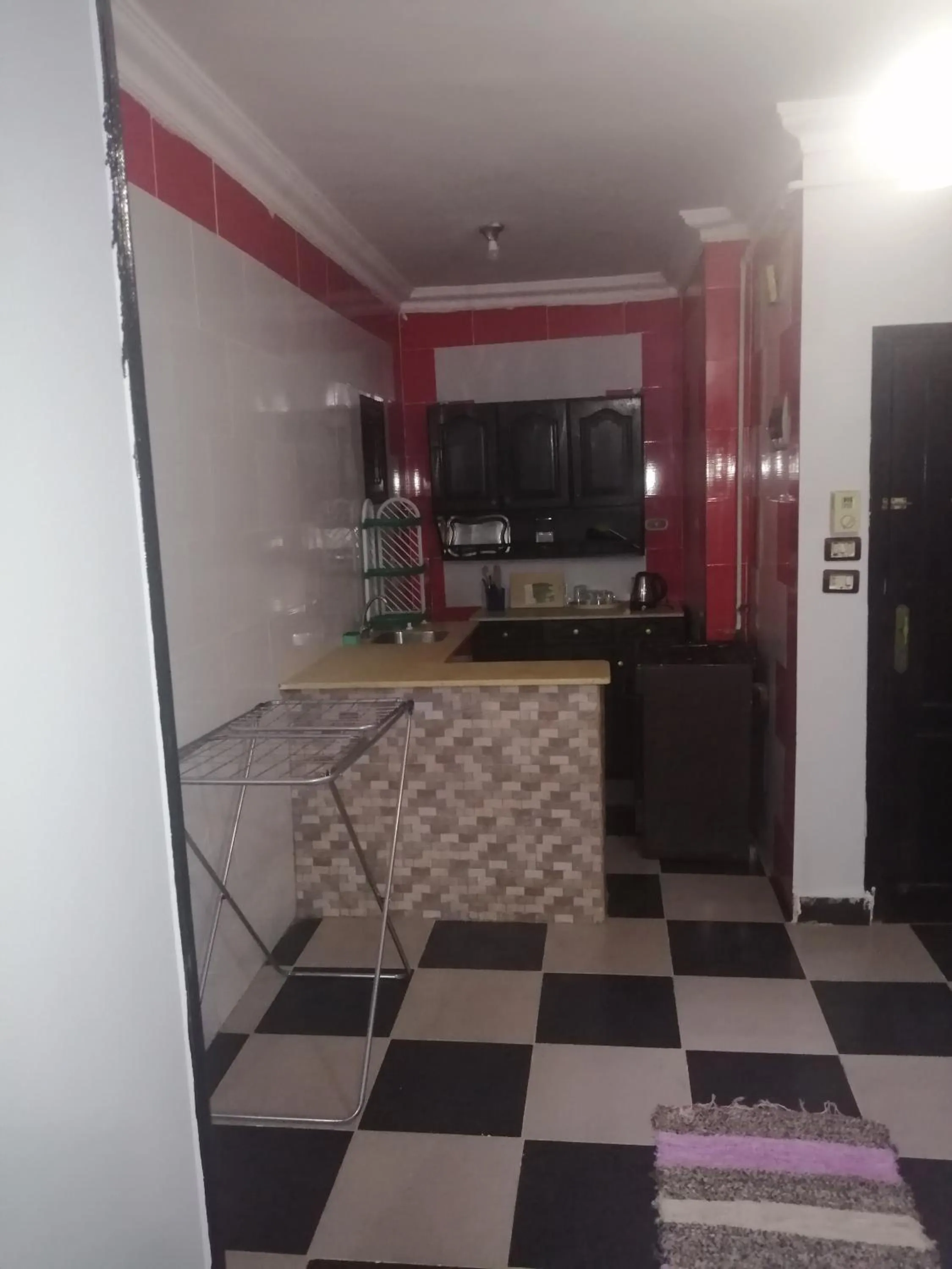 kitchen in Al Dahar apartments Hurghada