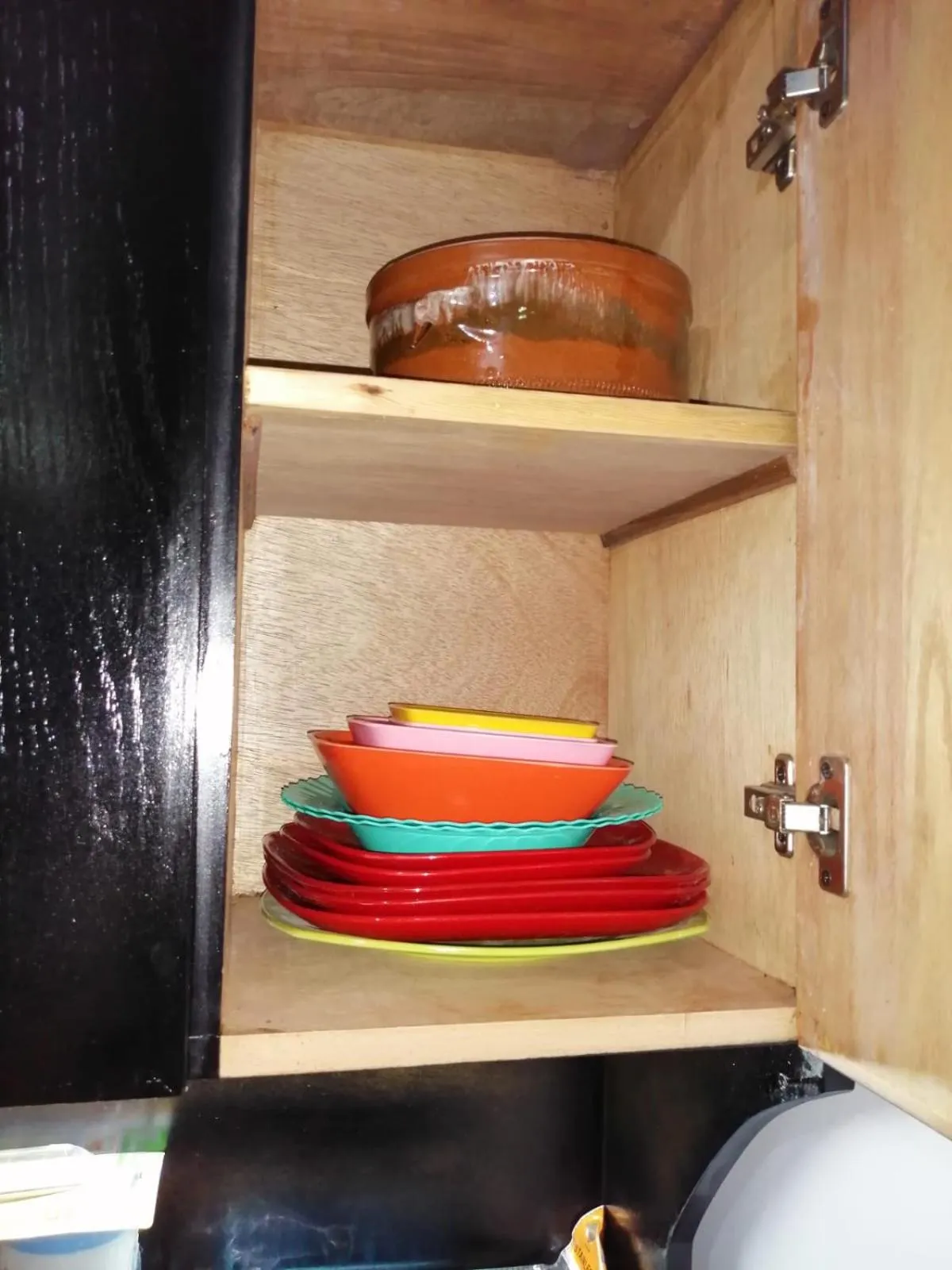 Kitchen or kitchenette, Bed in Al Dahar apartments Hurghada