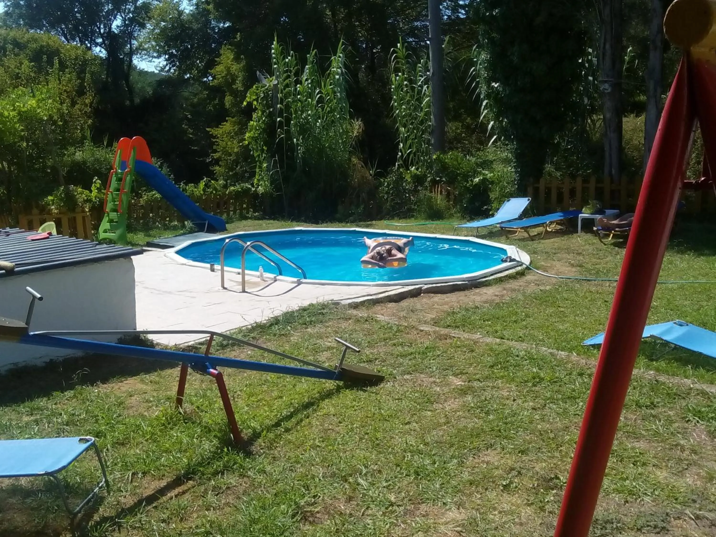 Pool view in Georgina Apartments
