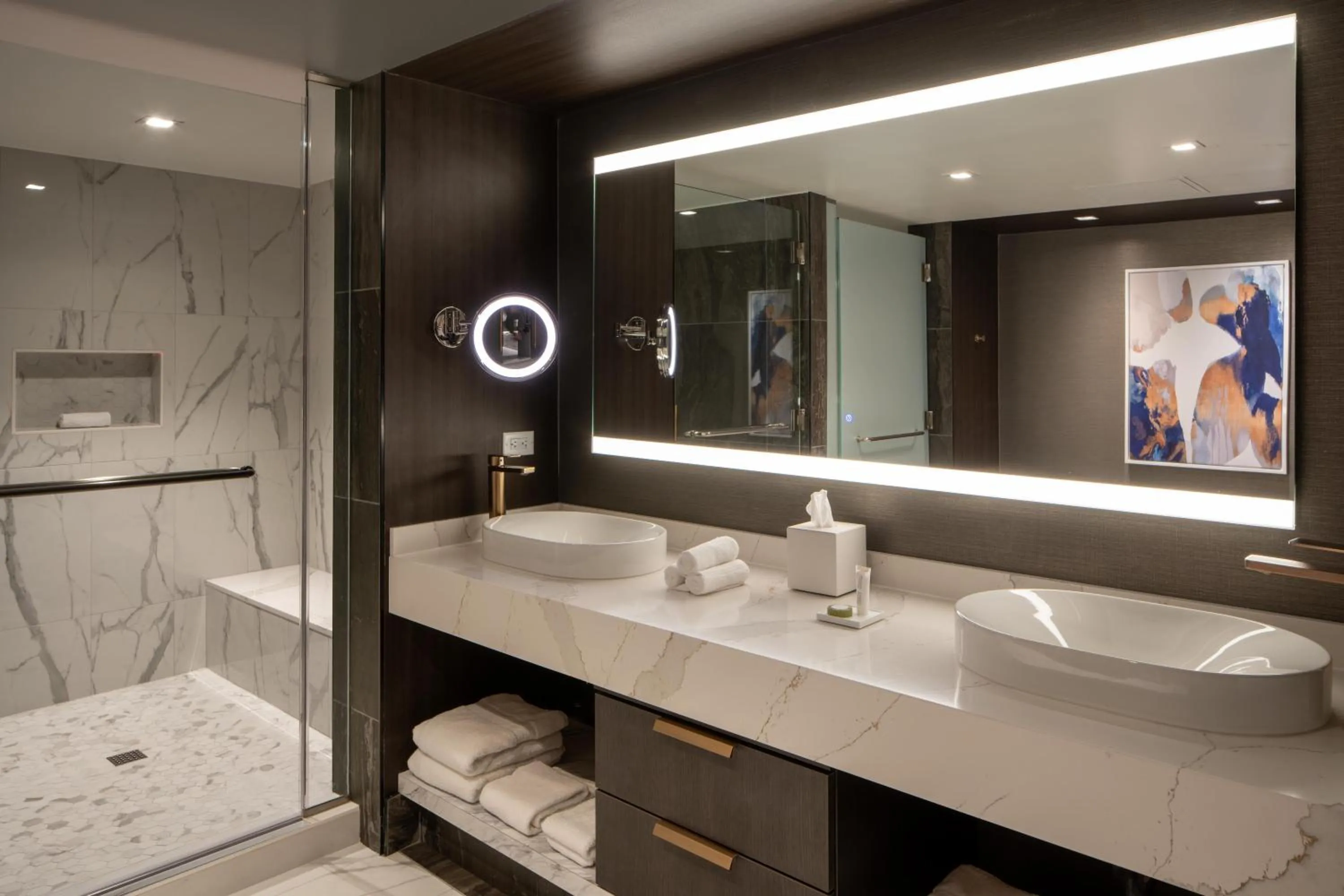 Bathroom in Live Casino & Hotel Louisiana, Curio Collection by Hilton