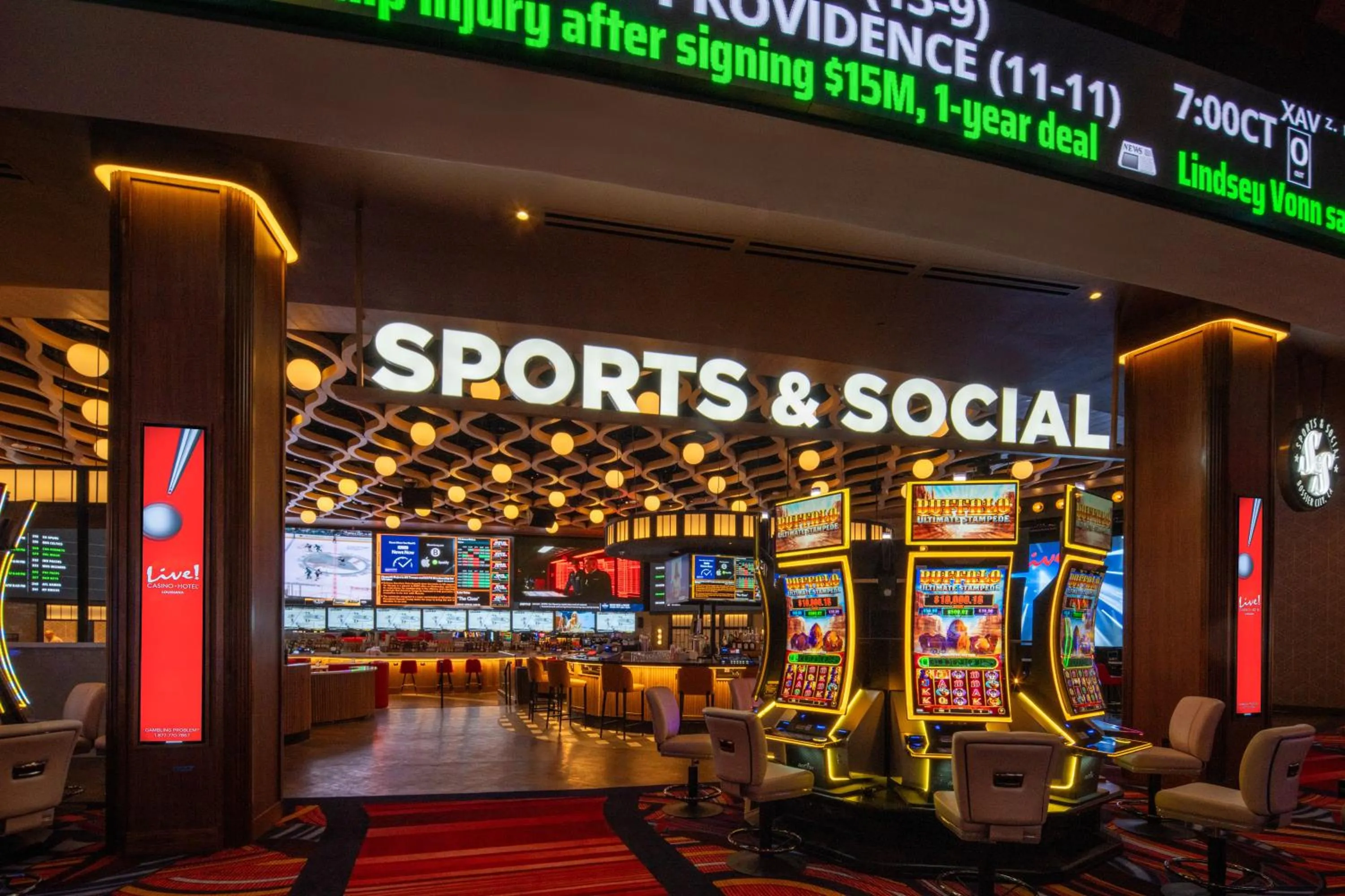 Casino in Live Casino & Hotel - Louisiana