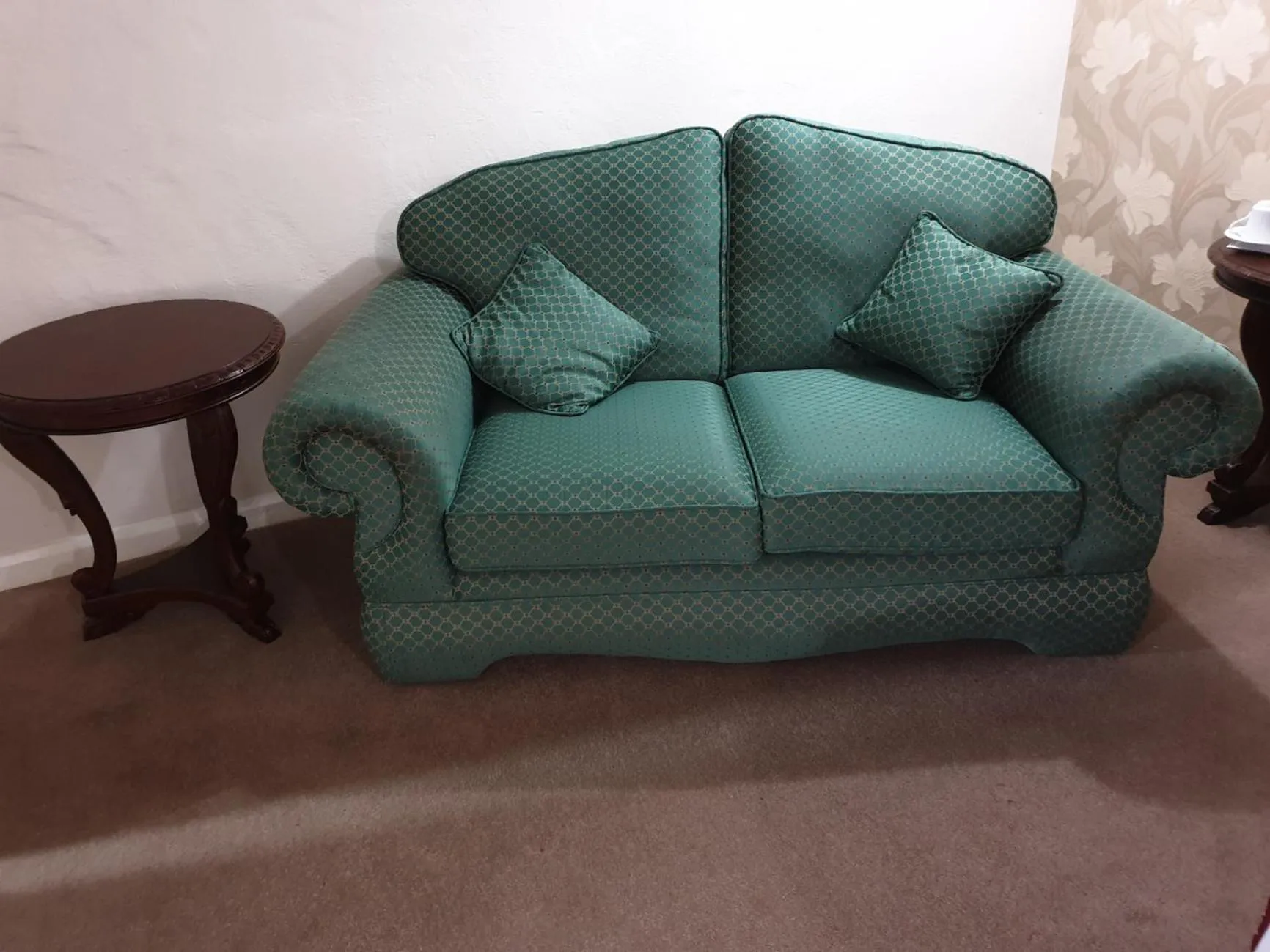 Seating area in Sykes House