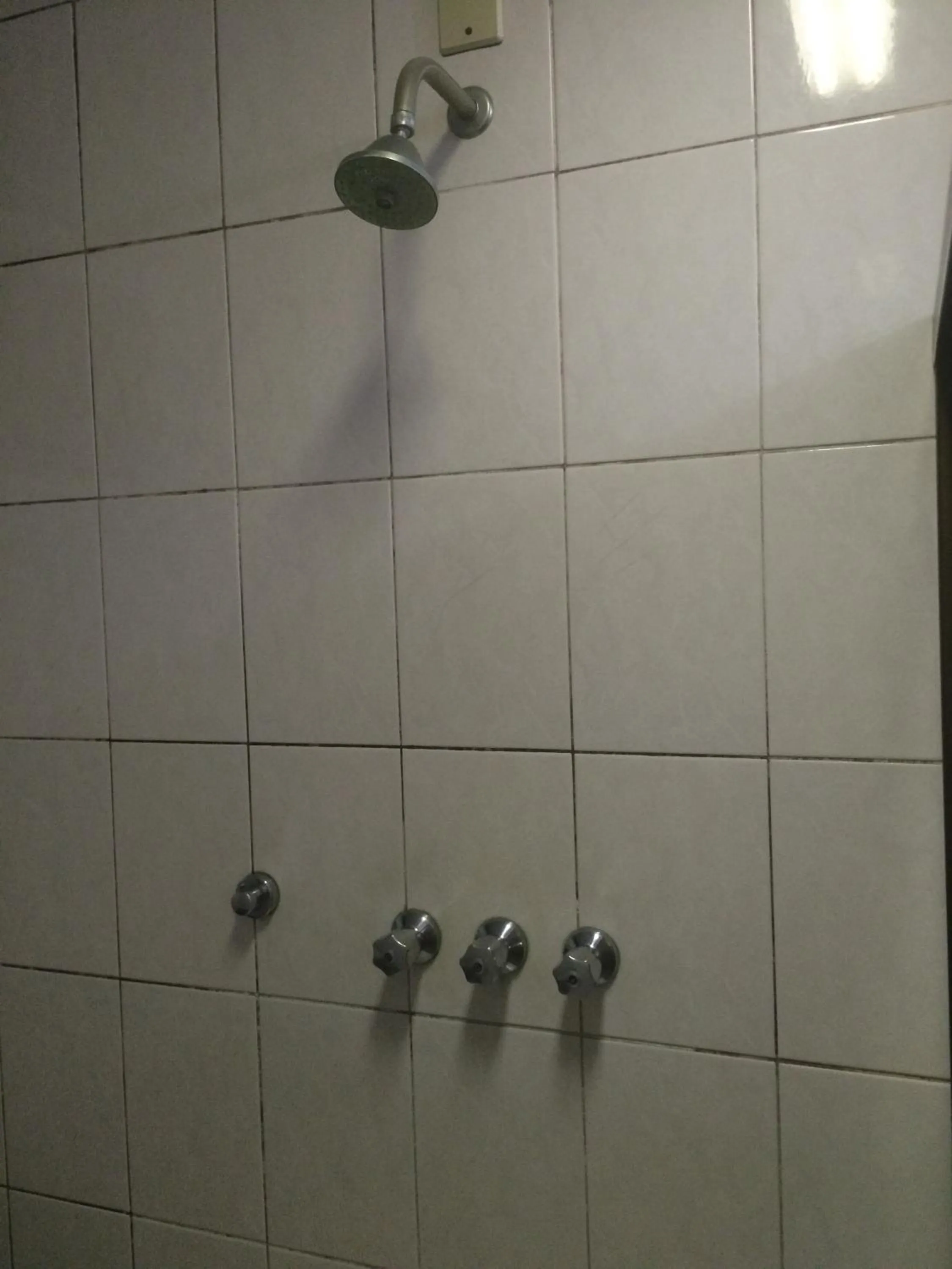 Shower in Saville Hotel