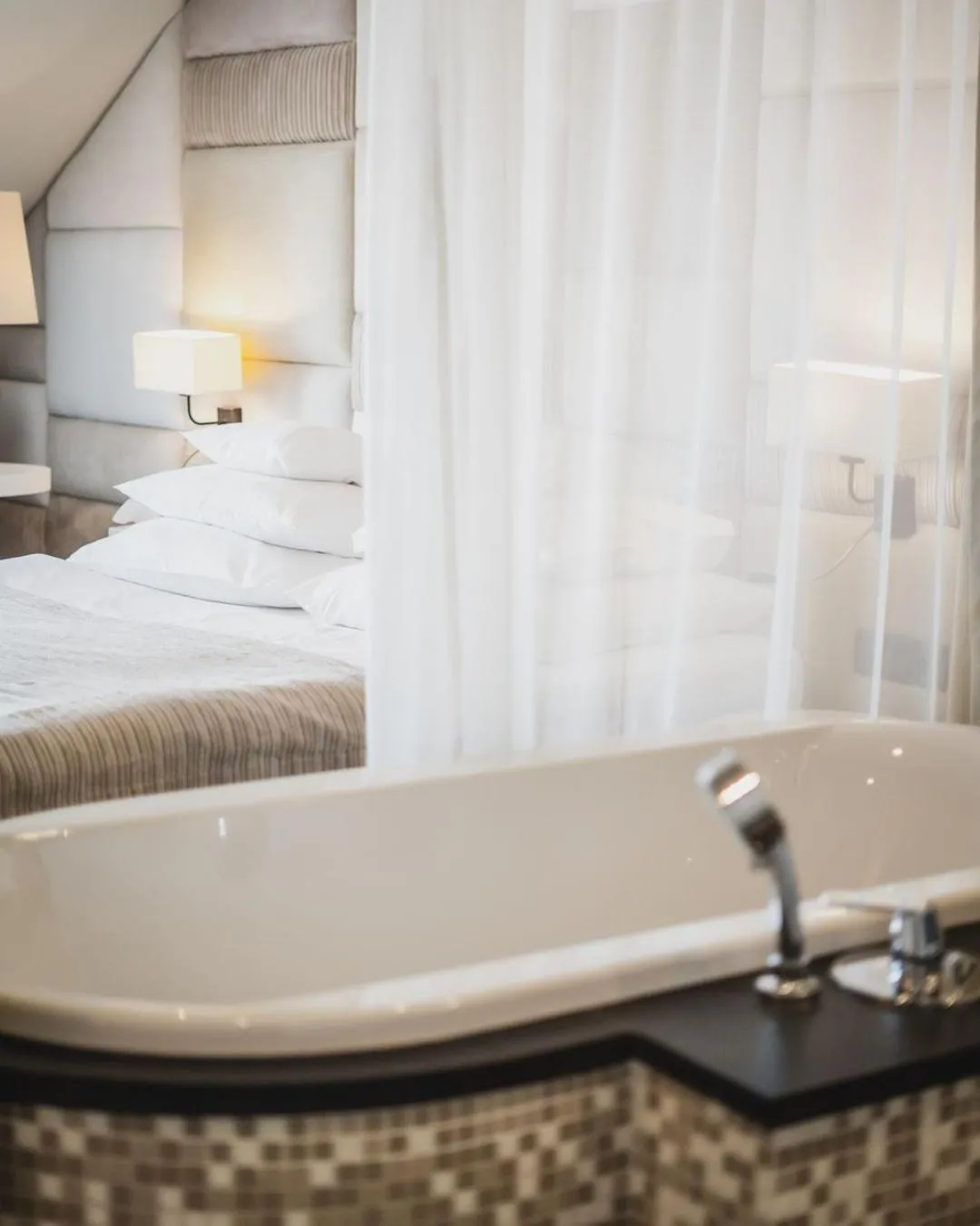 Bed in Grand Hotel Boutique