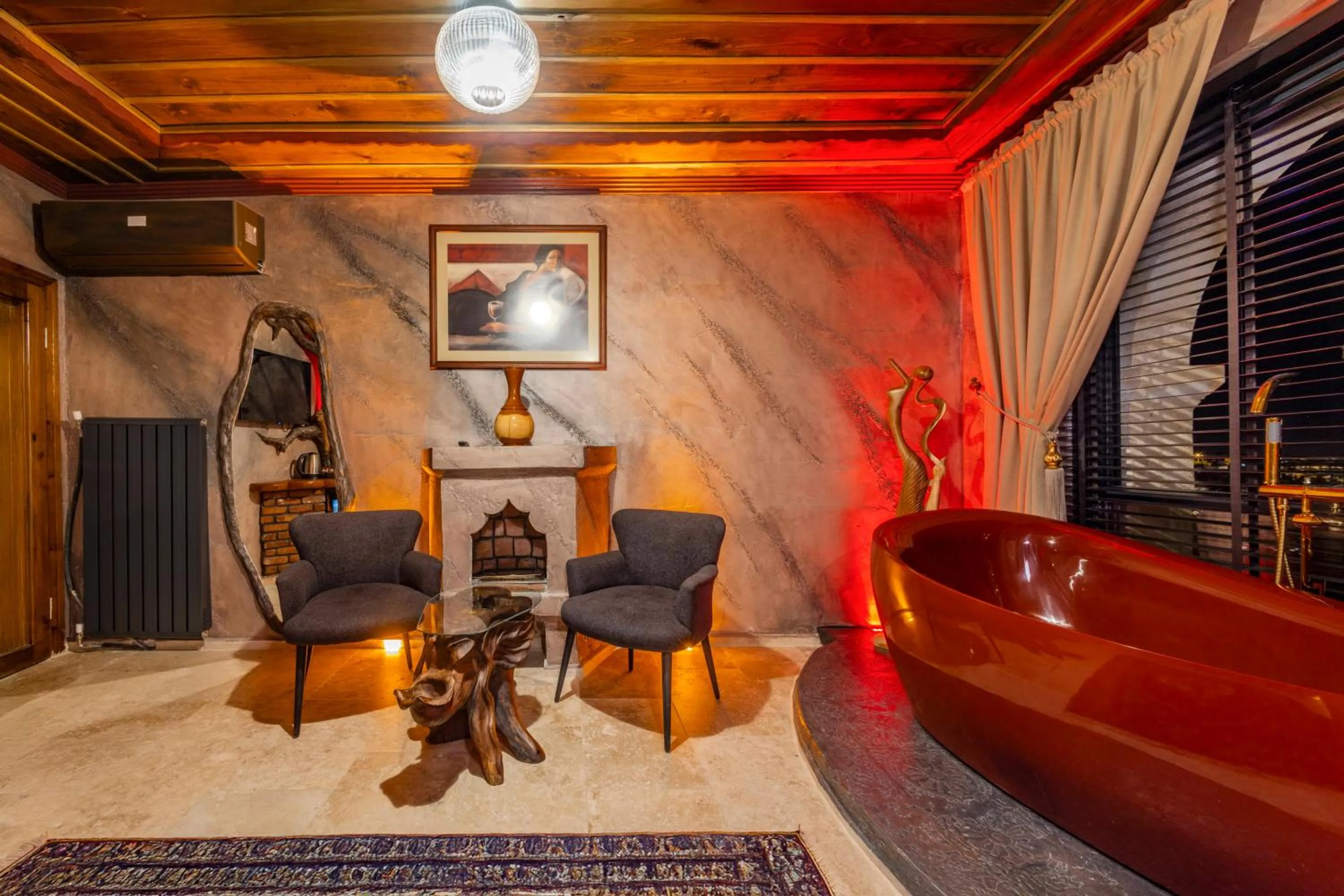Seating area in Historical Goreme House