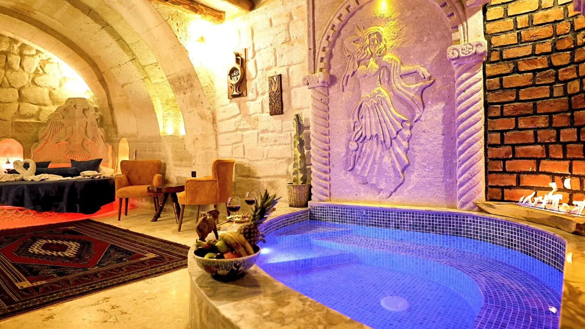 Hot Tub in Historical Goreme House