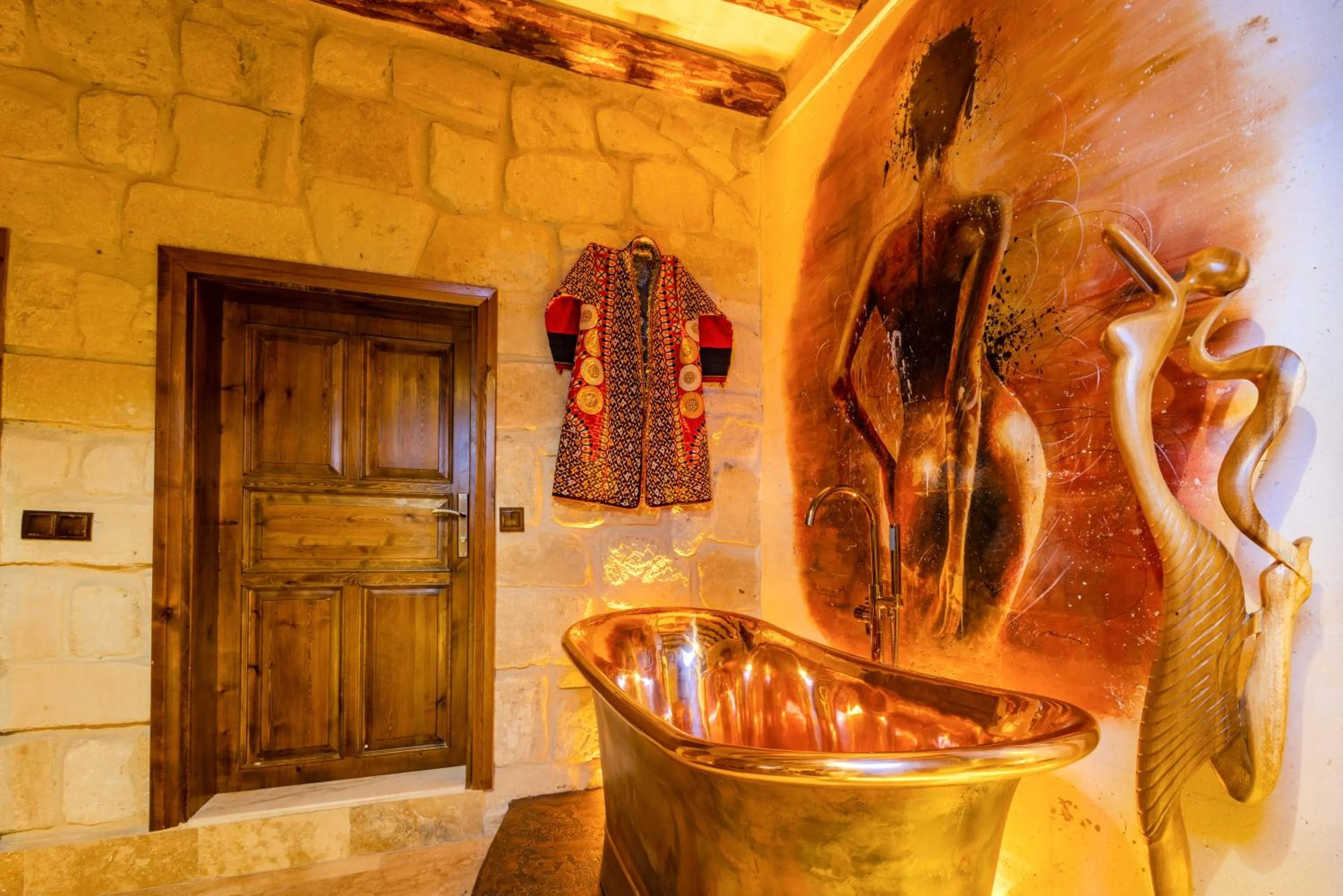 Bath in Historical Goreme House