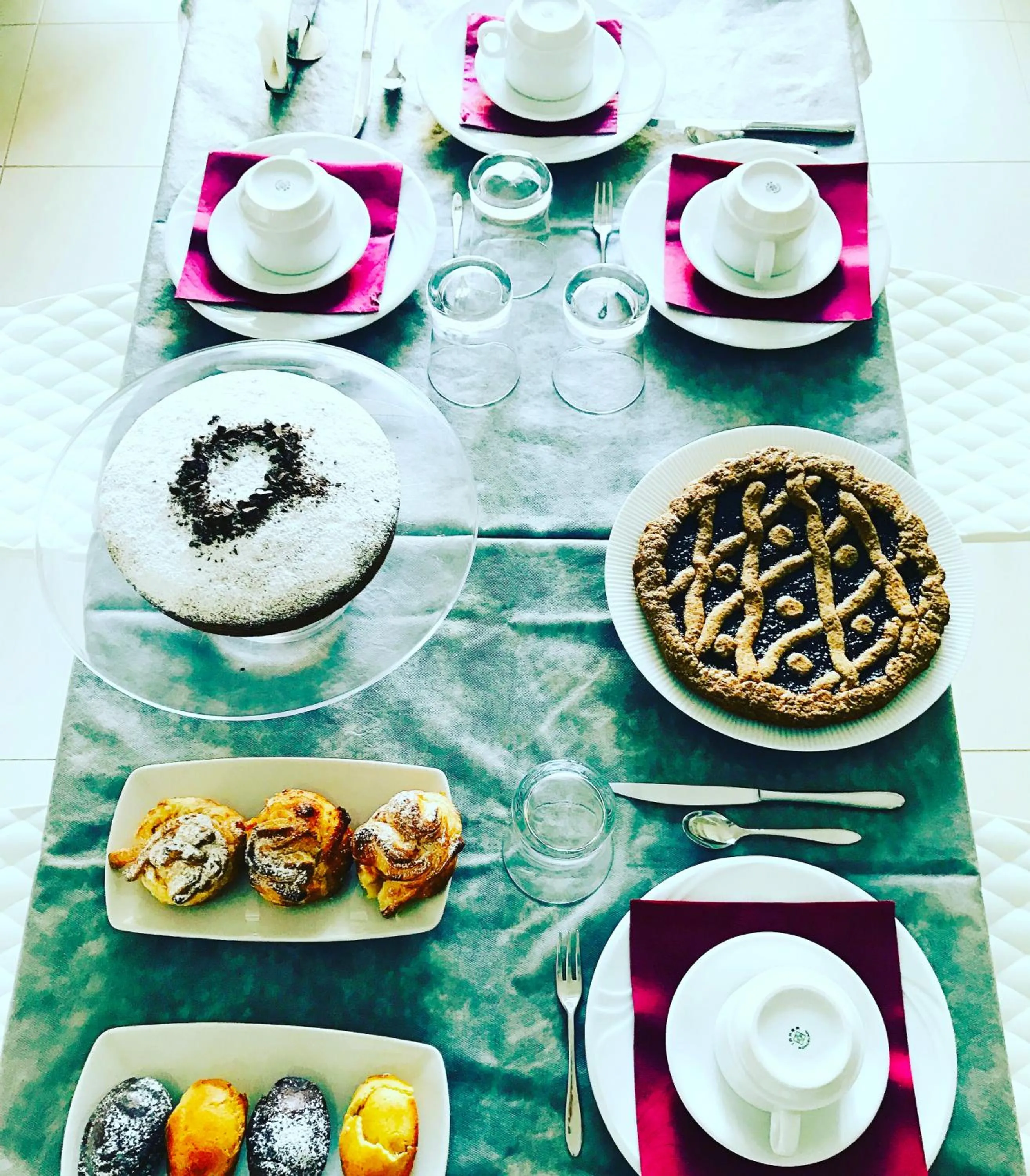 Italian breakfast in B&B ARFE'