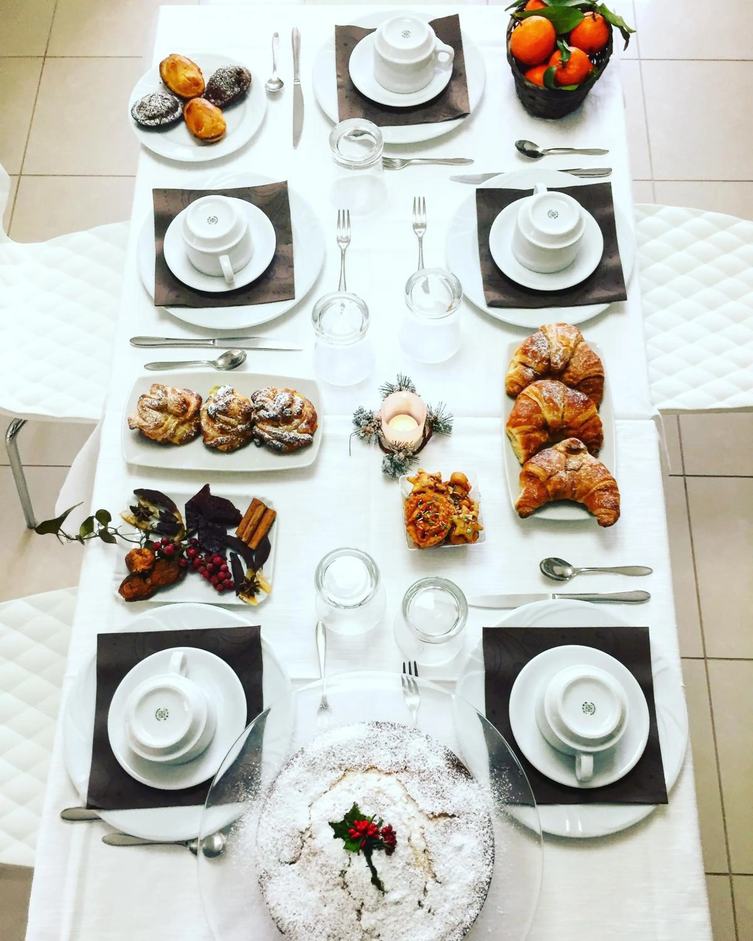 Italian breakfast in B&B ARFE'