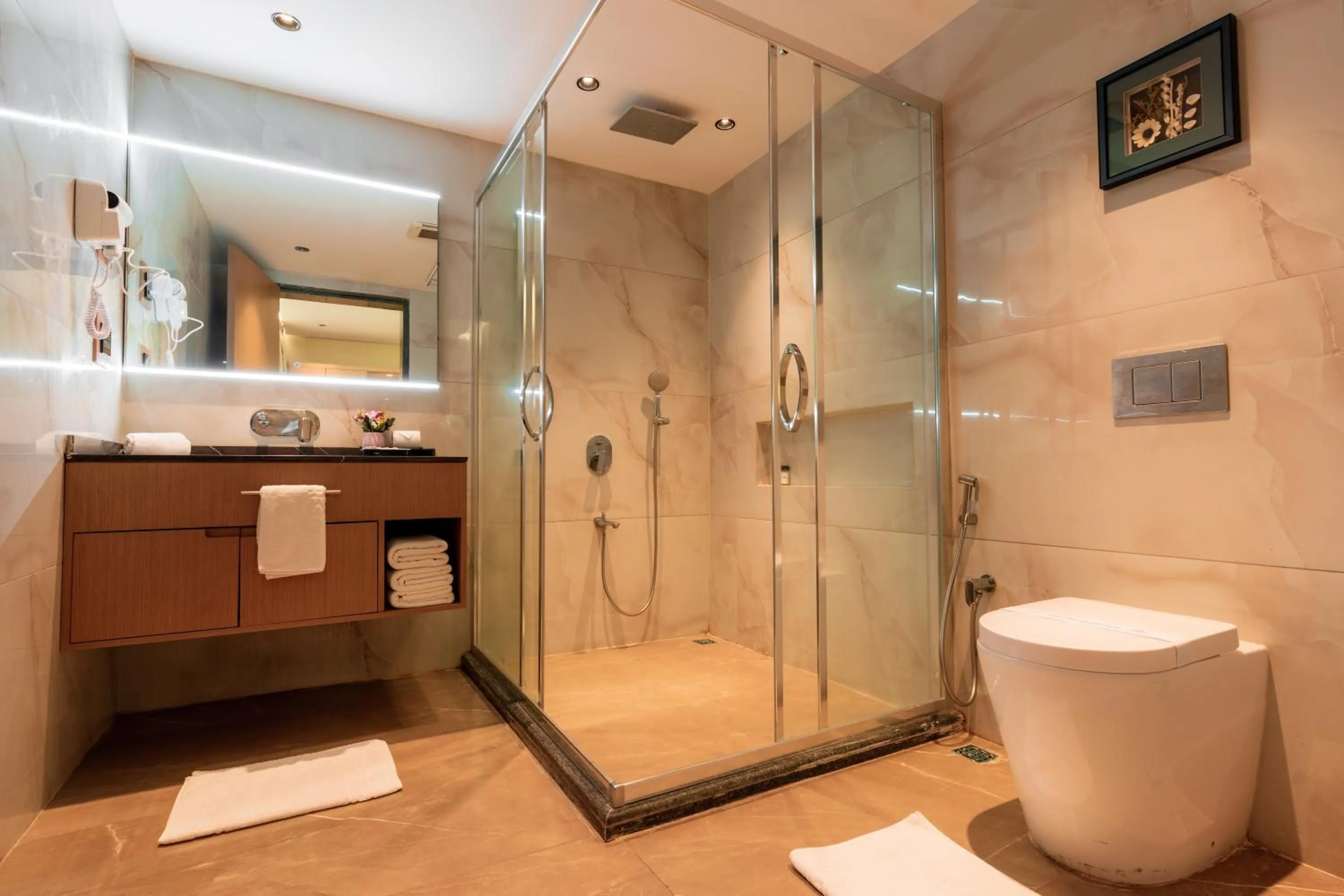 Bathroom in Treat Resort Silvassa