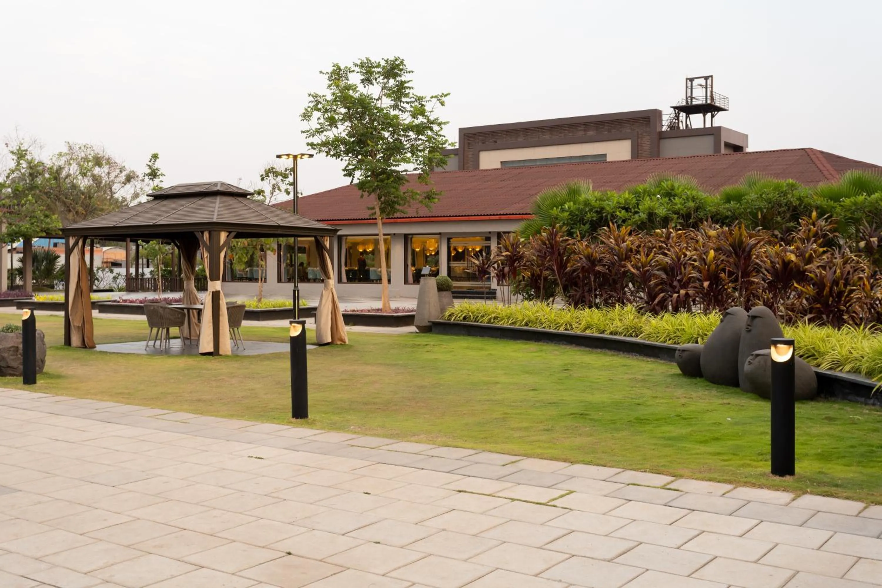Garden in Treat Resort Silvassa