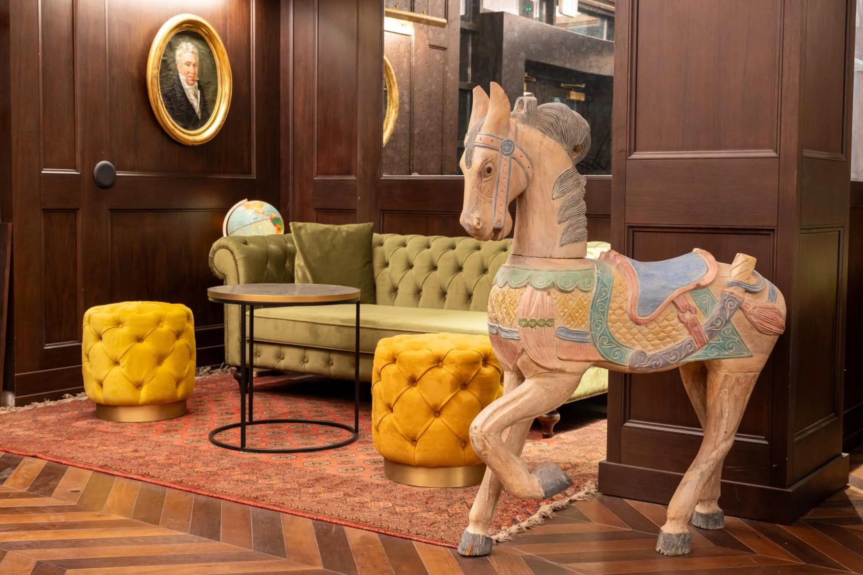 Decorative detail in Whisky Hotel