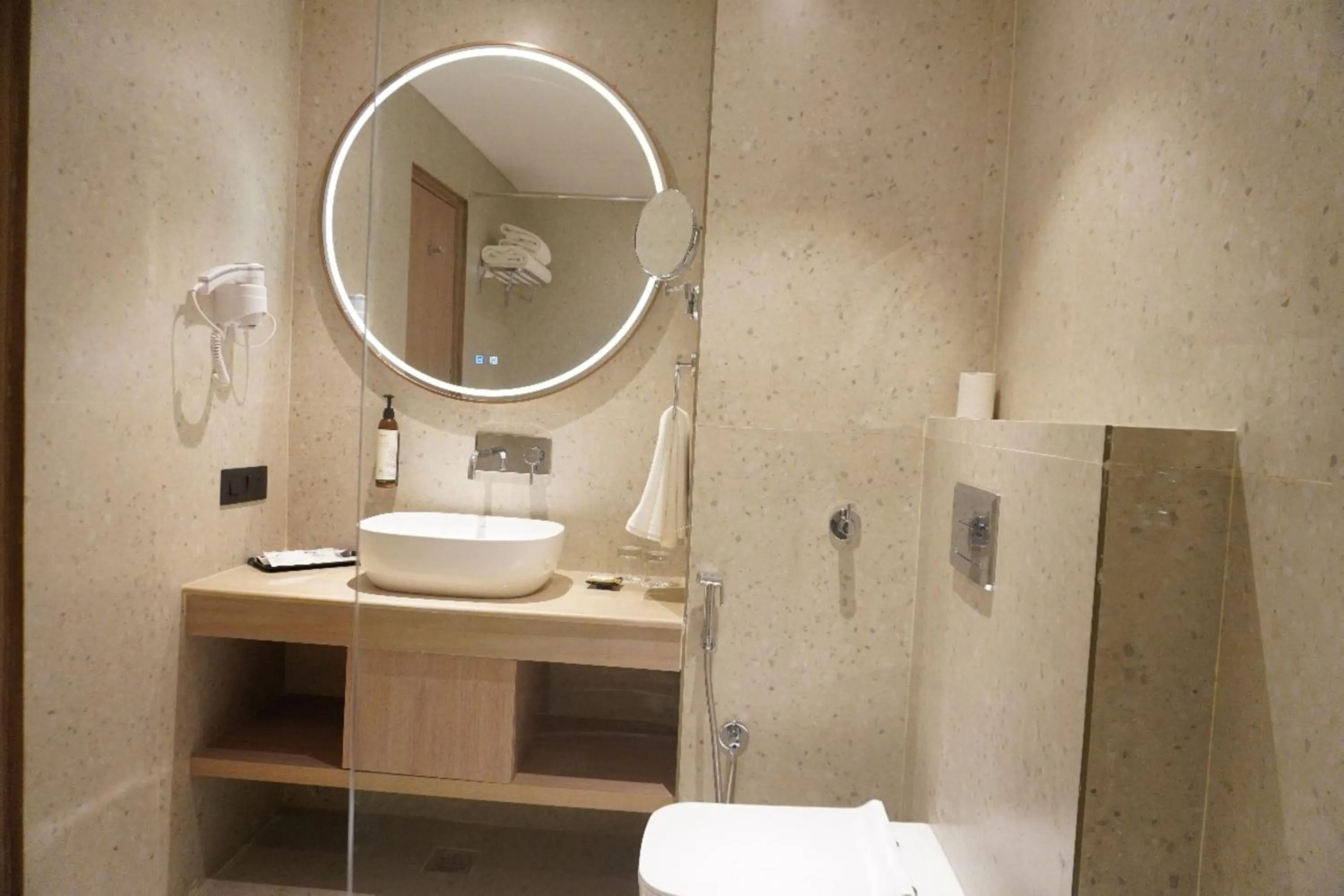 Bathroom in Orchid Hotel Chandigarh,Zirakpur