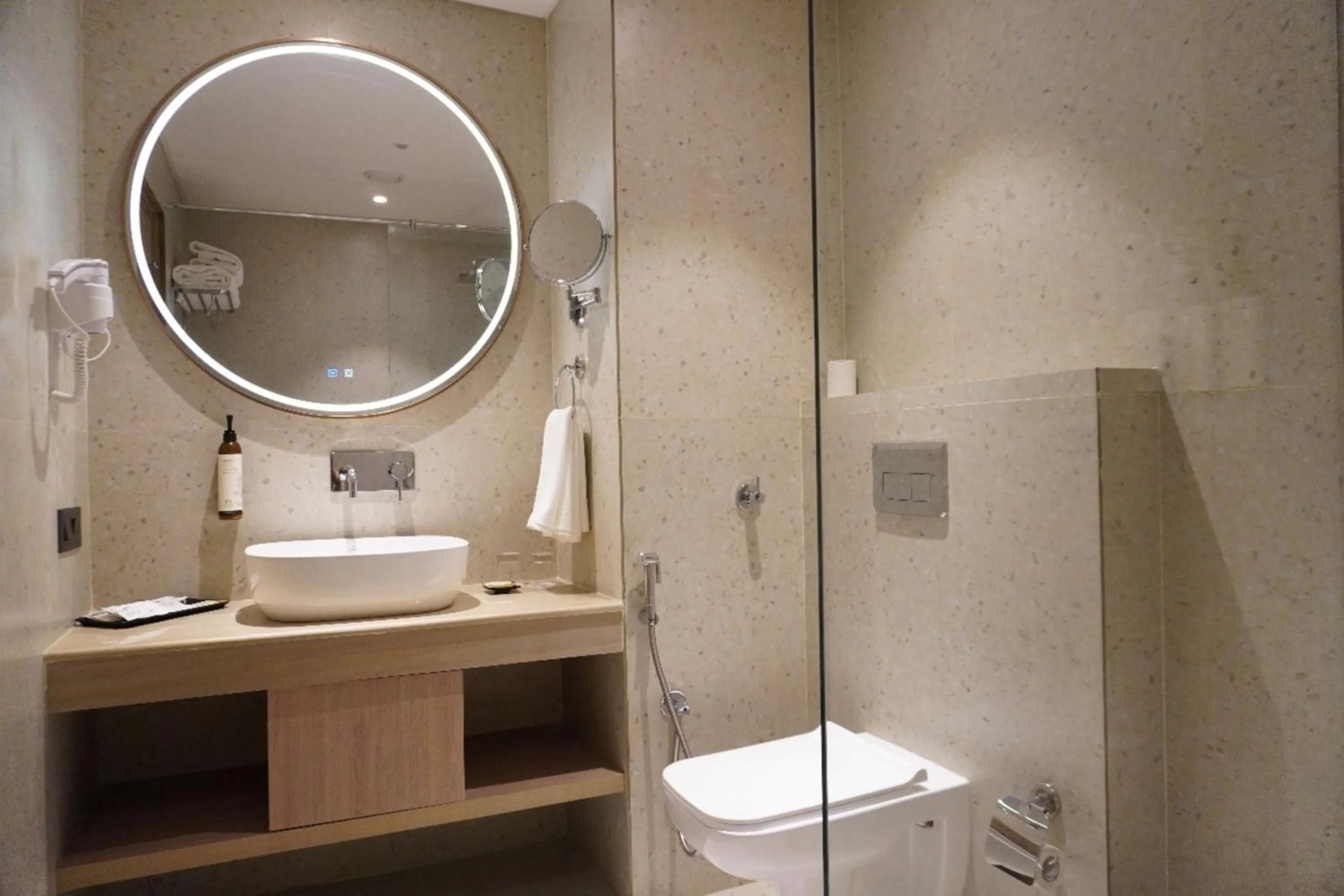 Bathroom in Orchid Hotel Chandigarh,Zirakpur