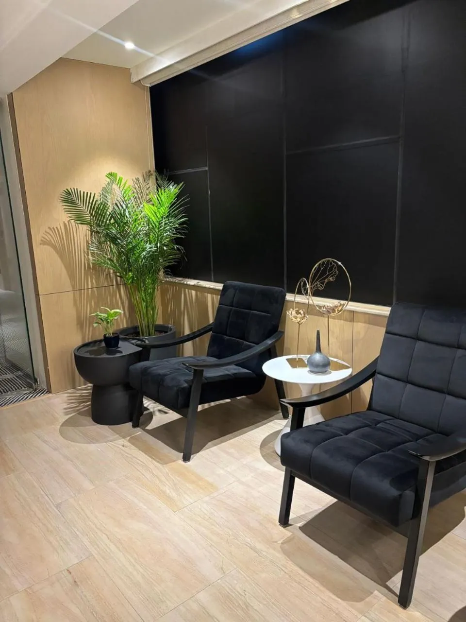 Seating area in Orchid Hotel Chandigarh,Zirakpur