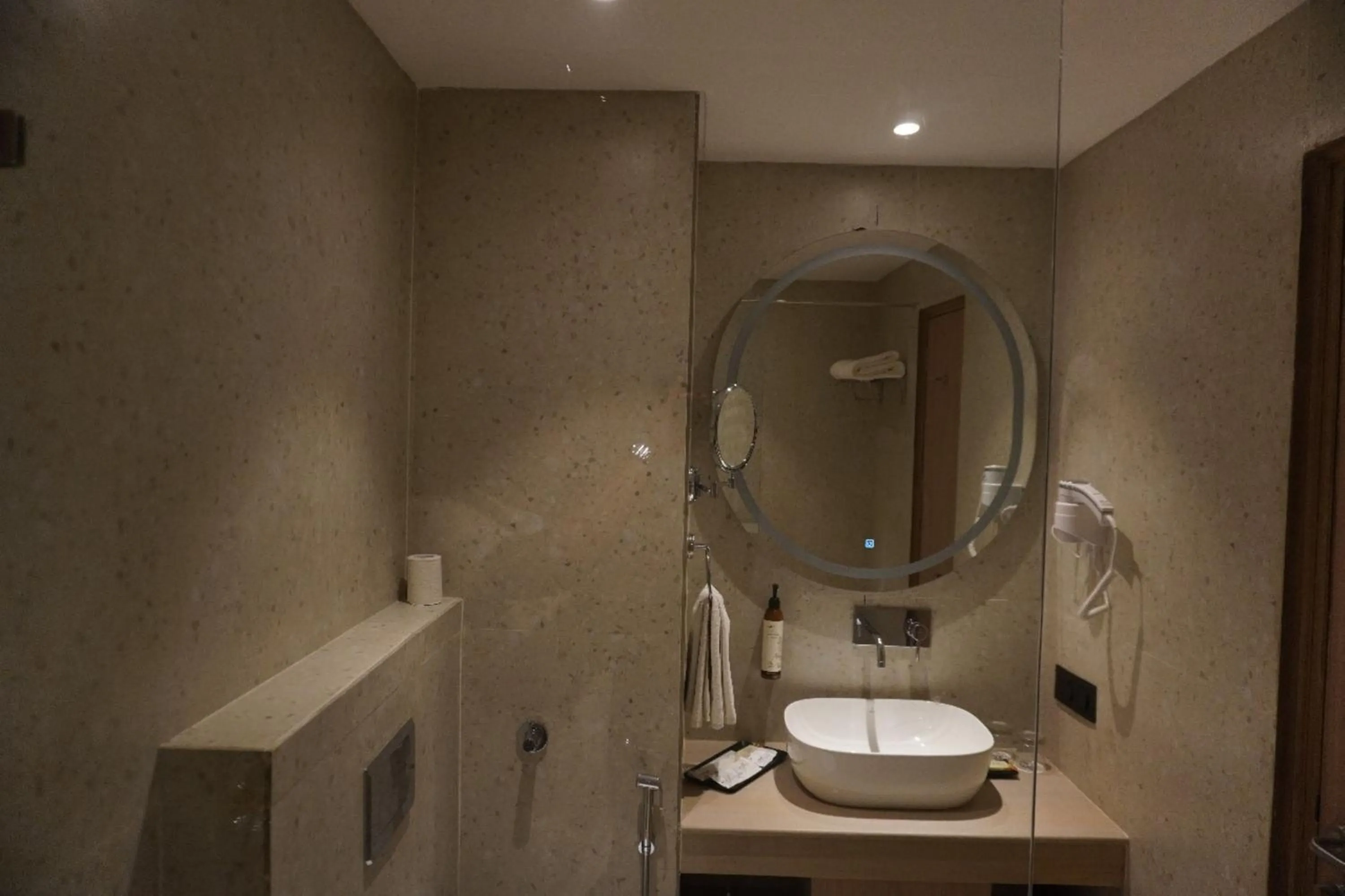 Bathroom in Orchid Hotel Chandigarh,Zirakpur