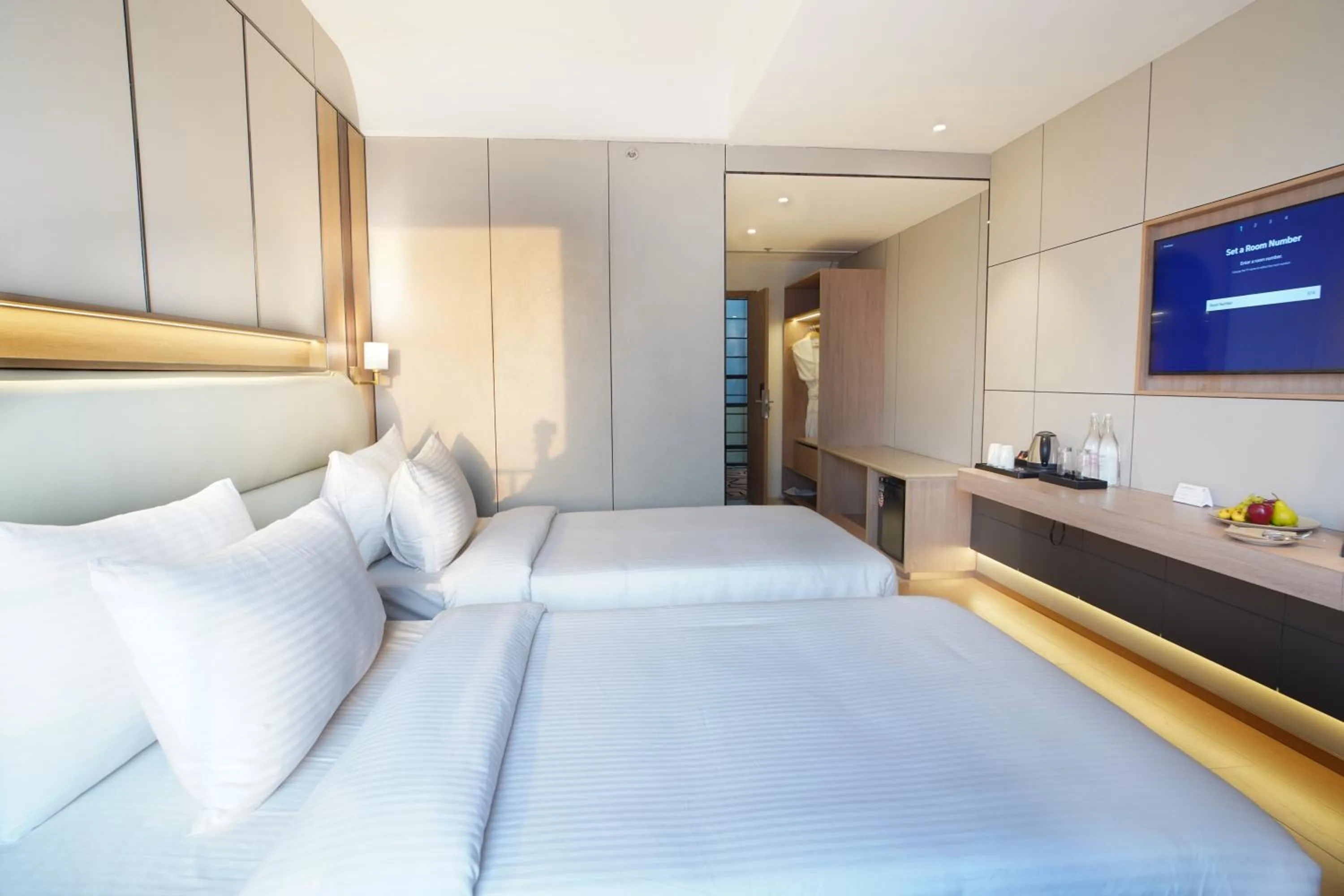 Bedroom, Bed in Orchid Hotel Chandigarh,Zirakpur