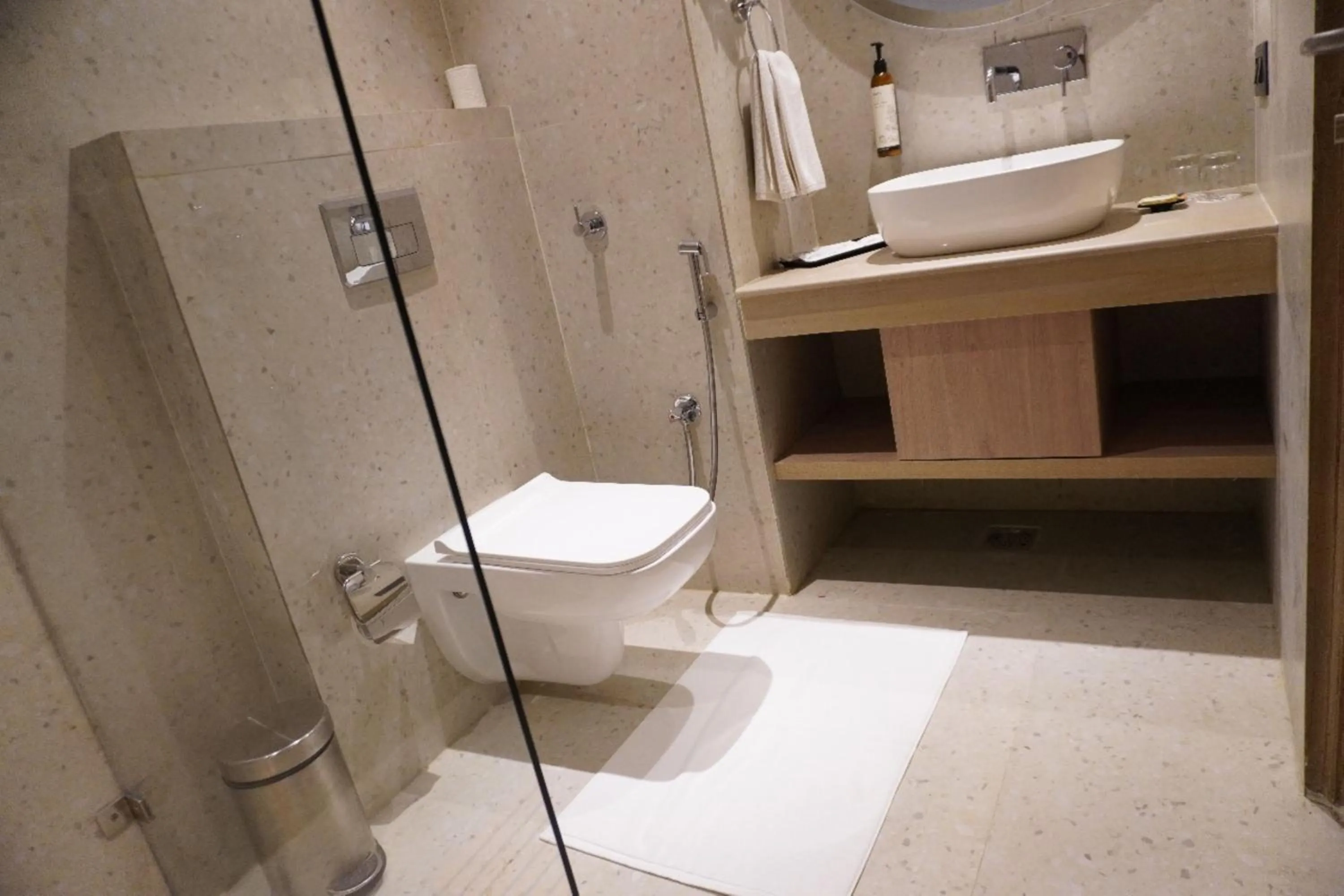 Bathroom in Orchid Hotel Chandigarh,Zirakpur